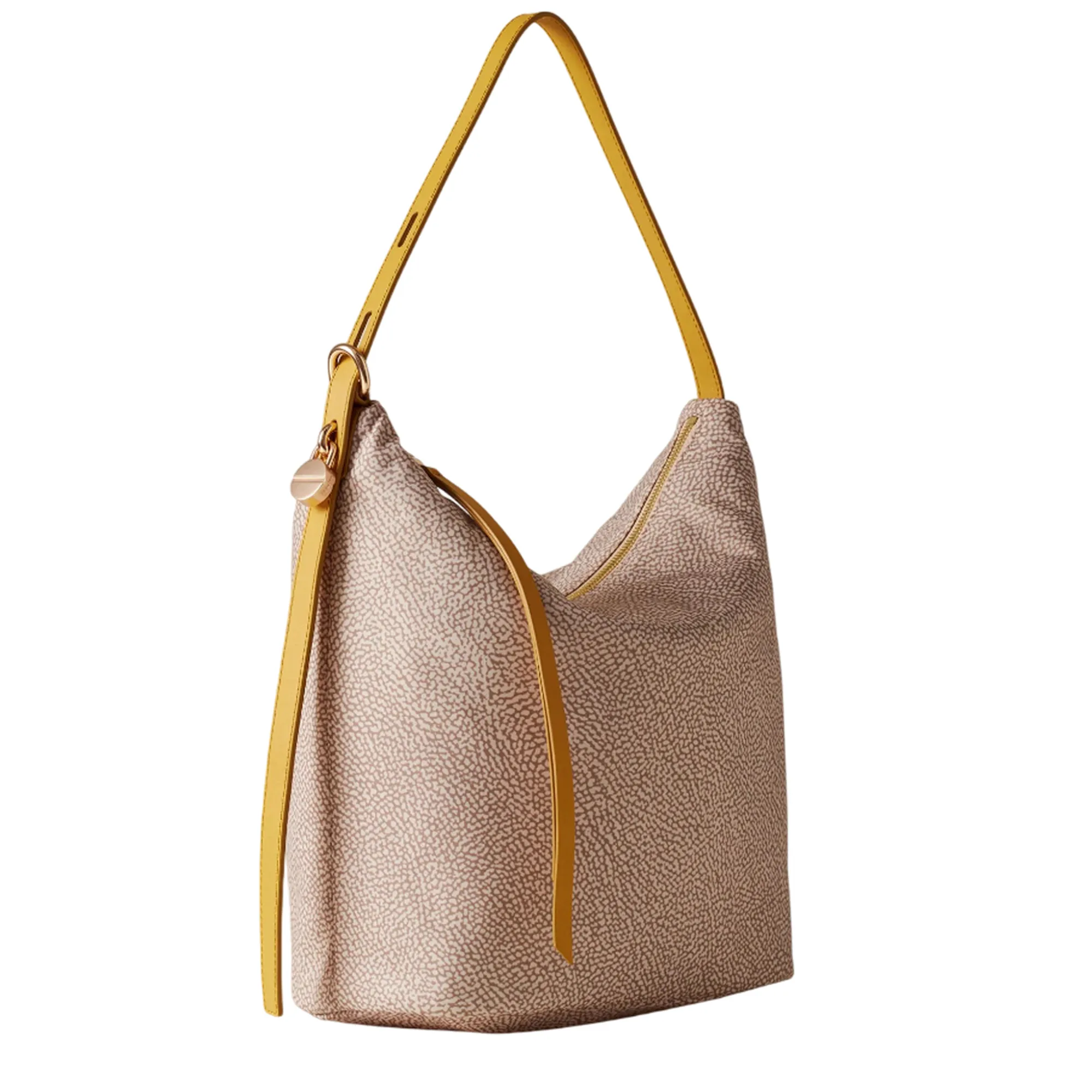Borbonese B'Medium Bucket Bag' Sand 91010227Ah1001 170814