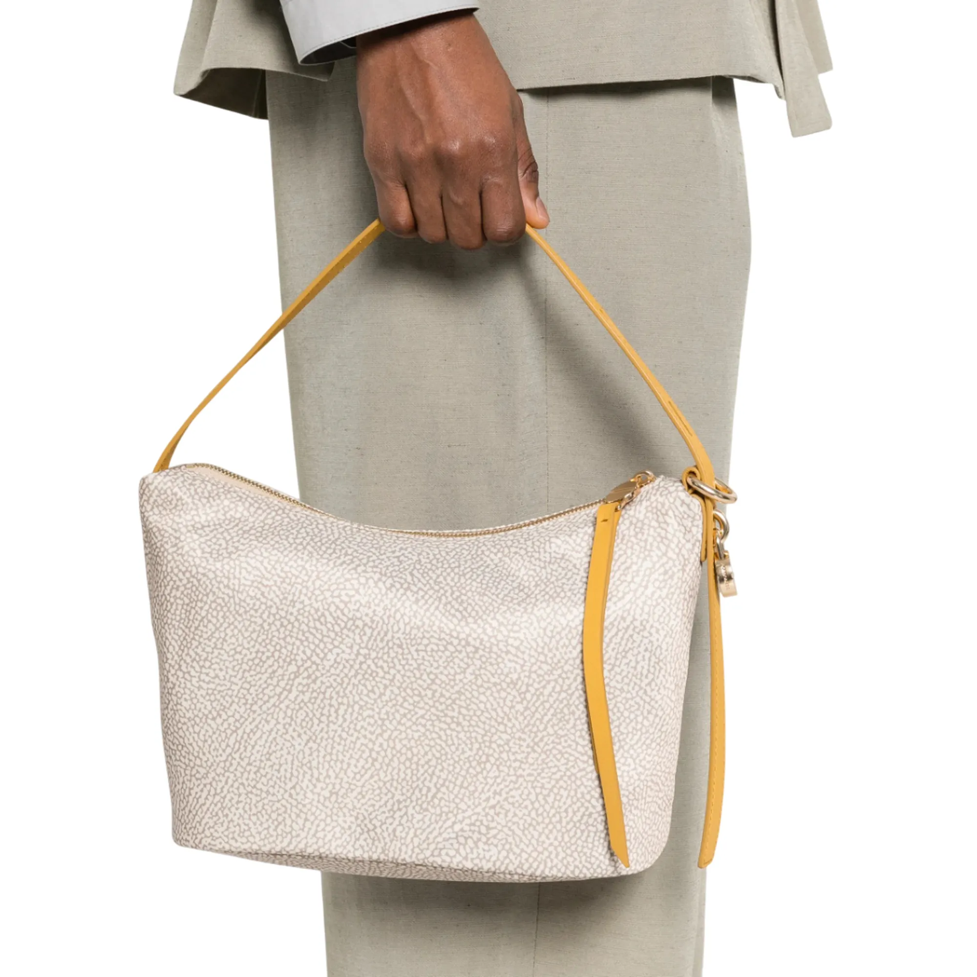 Borbonese Borsa Secchiello Small Sabbia 91010226Ah1001 170450