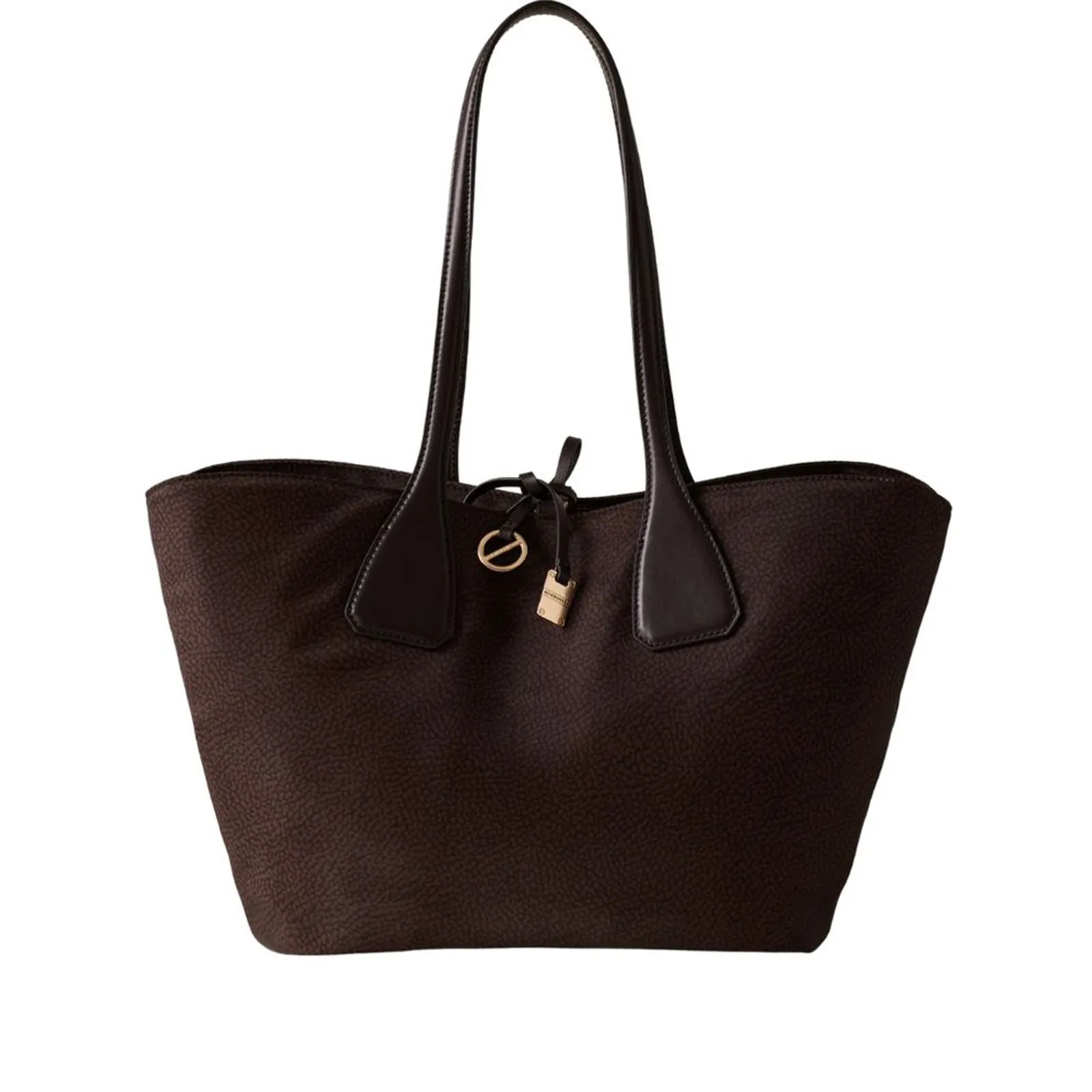 Borbonese Borsa Shopping Medium Cioccolato 91010213Ah1219 186894