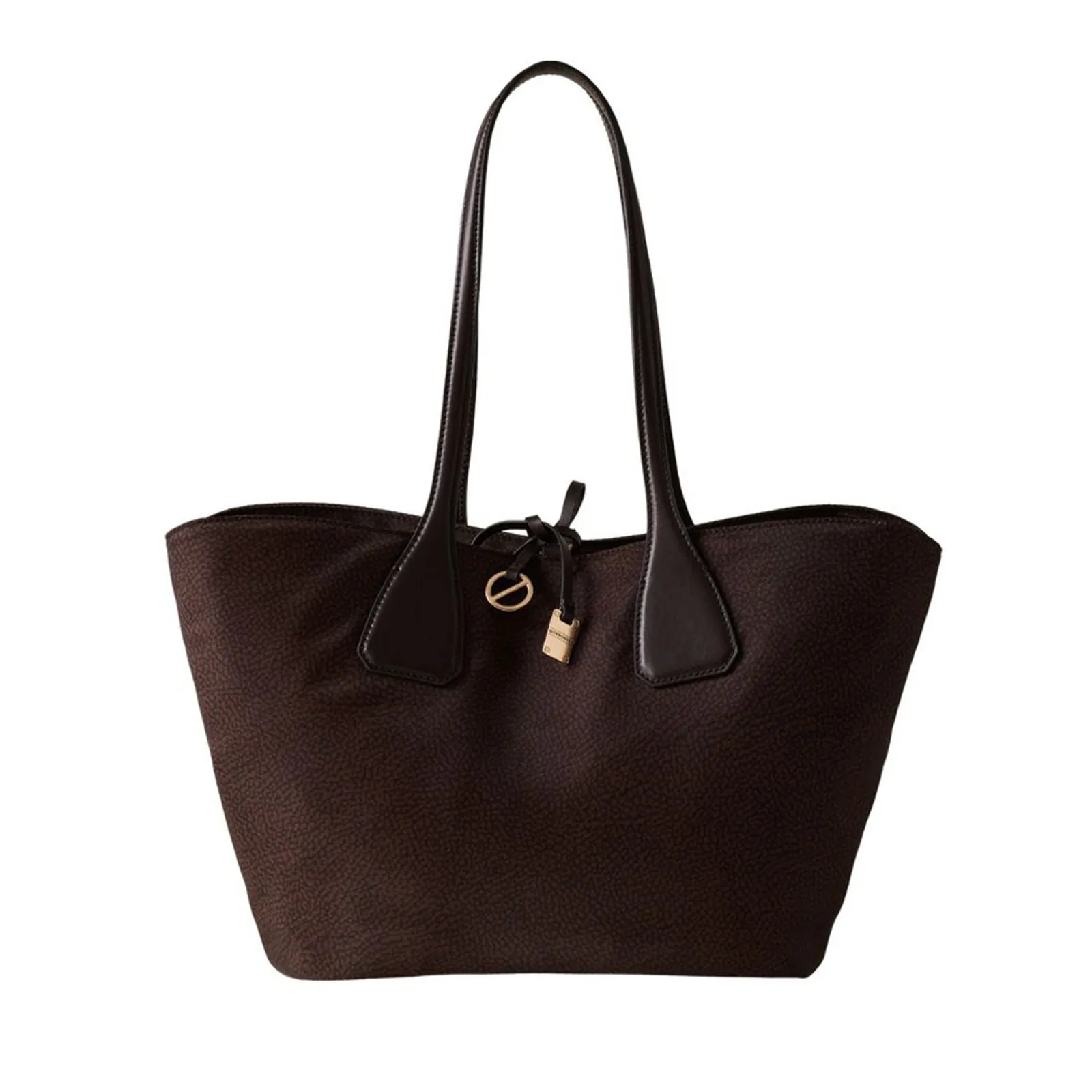 Borbonese Borsa Shopping Medium Cioccolato 91010213Ah1219 186940