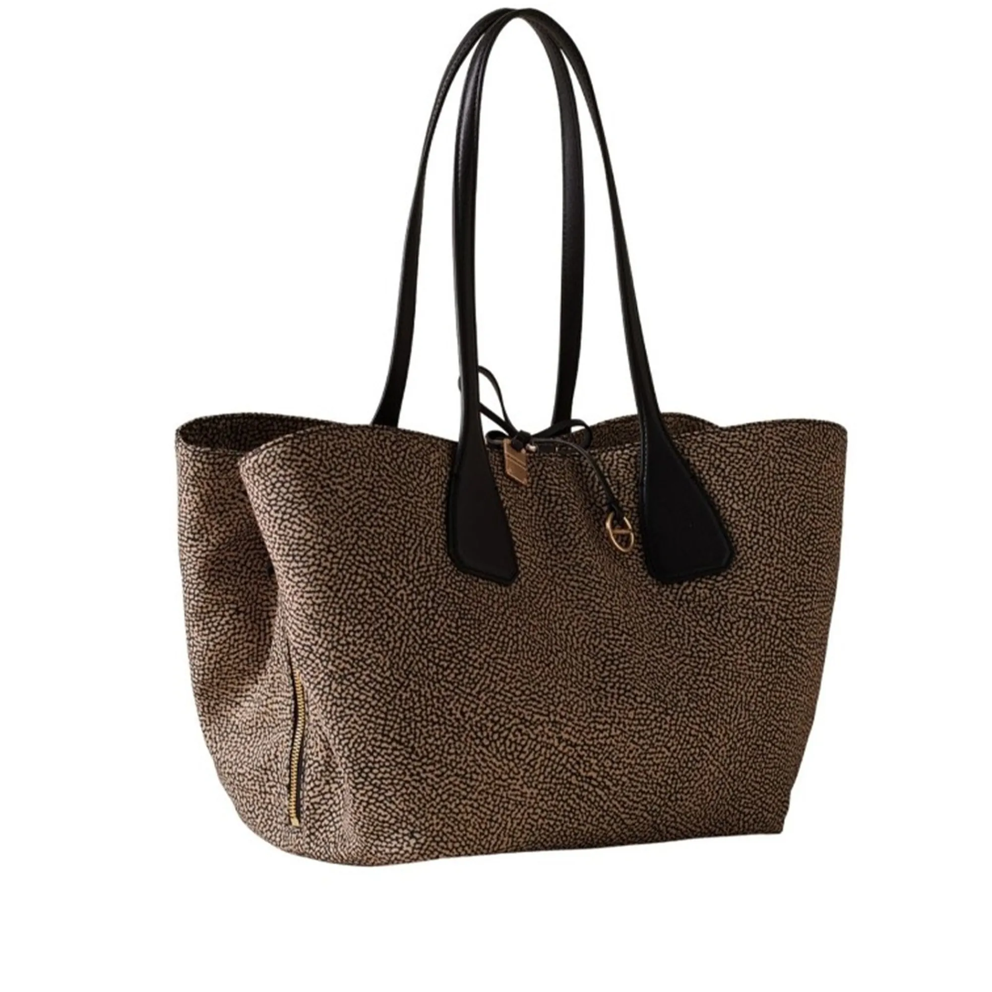 Borbonese B'Medium Shopping Bag' Natural 91010213Ah1X11 186887