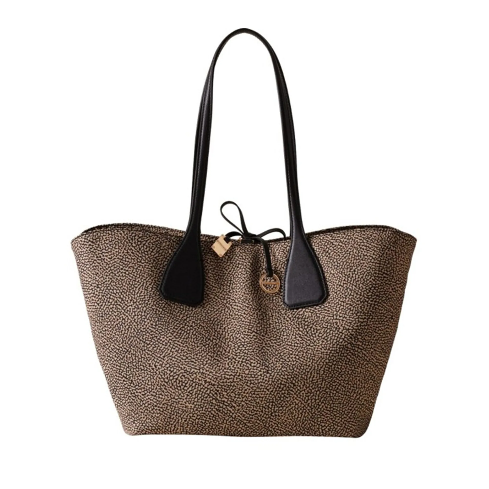 Borbonese B'Medium Shopping Bag' Natural 91010213Ah1X11 186936