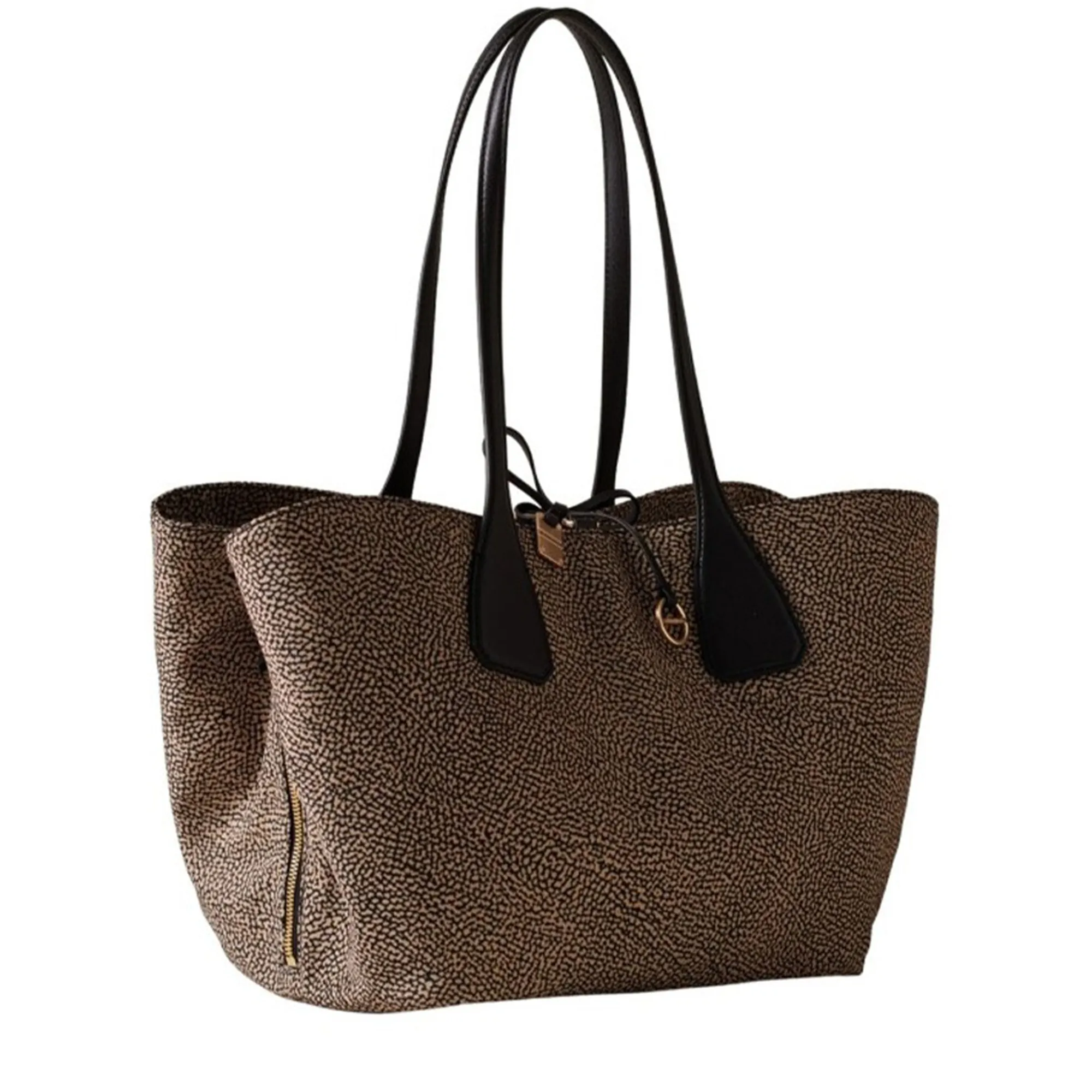 Borbonese B'Medium Shopping Bag' Natural 91010213Ah1X11 186937