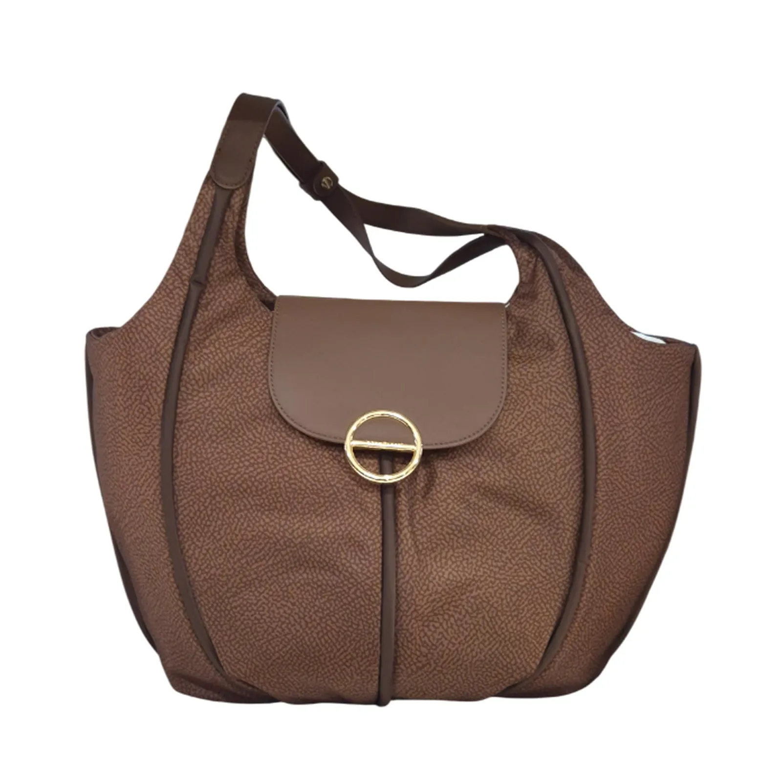 Borbonese Borsa Shopping Medium Noisette 91010123Aj0038 165899