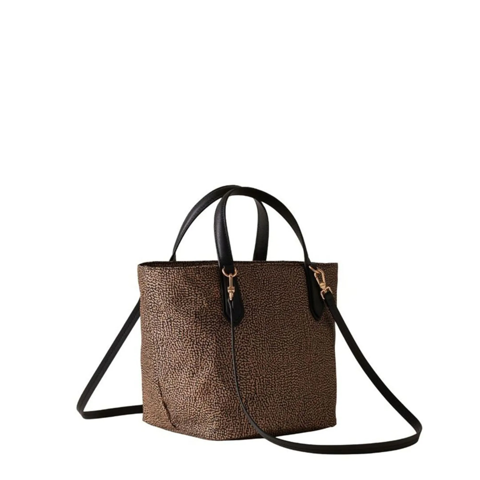 Borbonese B'Small Shopping Bag' Natural 910103320289306 194031