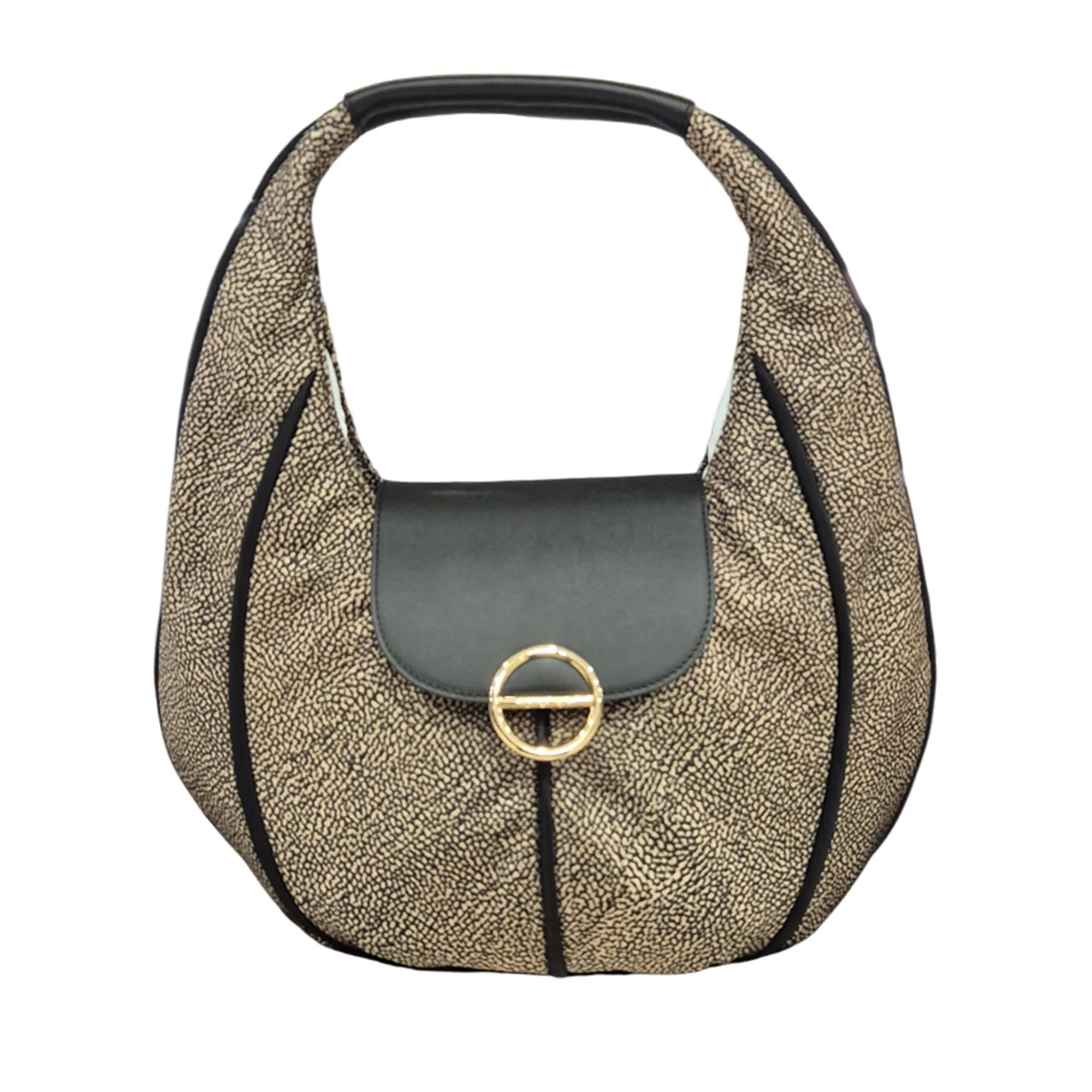 Borbonese B'Medium Hobo Bag' Natural 91010120Aj0X11 165974
