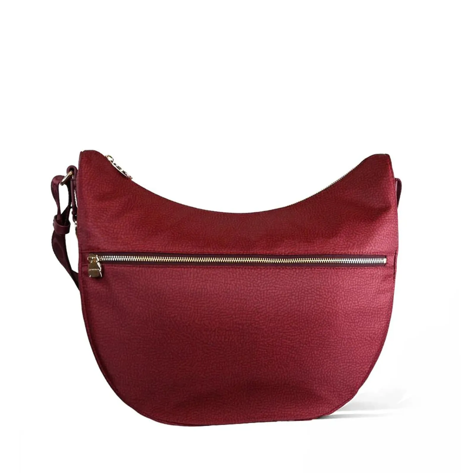 Borbonese Eco Line Luna Bag Medium Merlot 934109I15027 154117