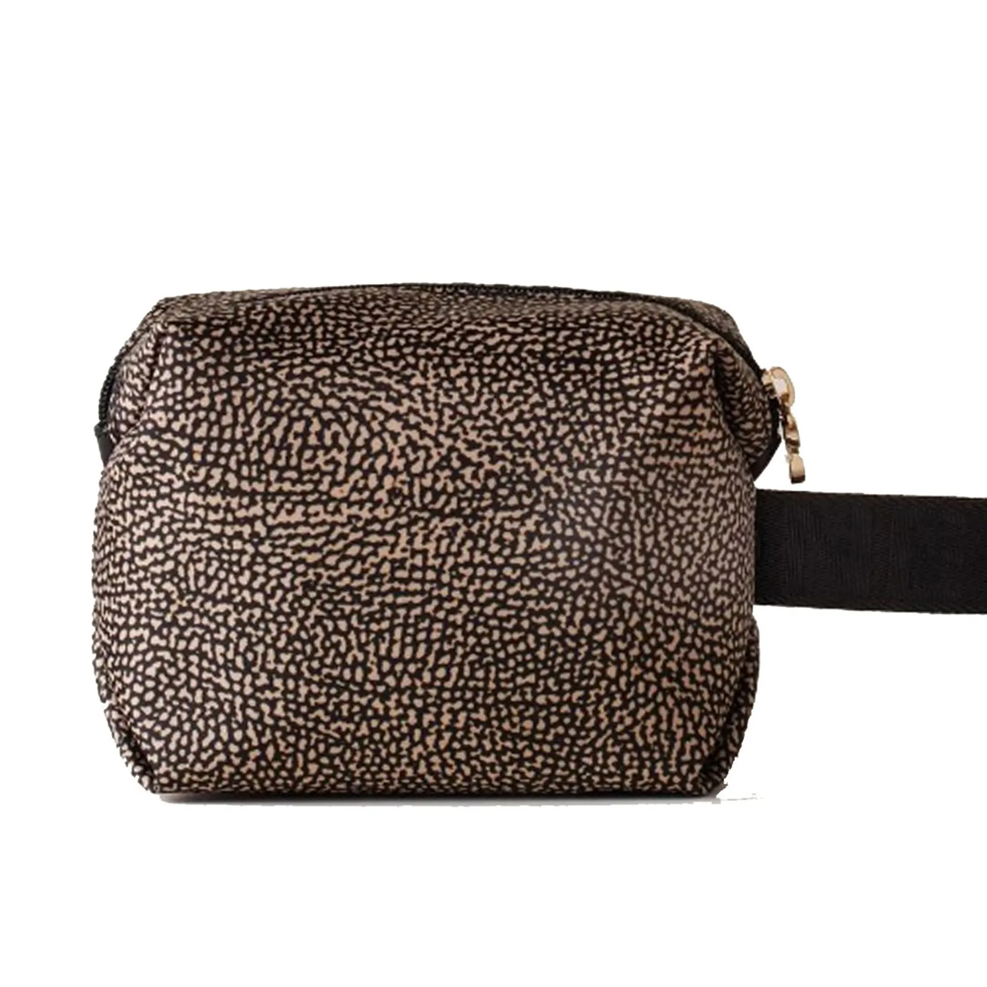 Borbonese Porta Cosmetici Small Naturale/Nero 932025I15X11 78847