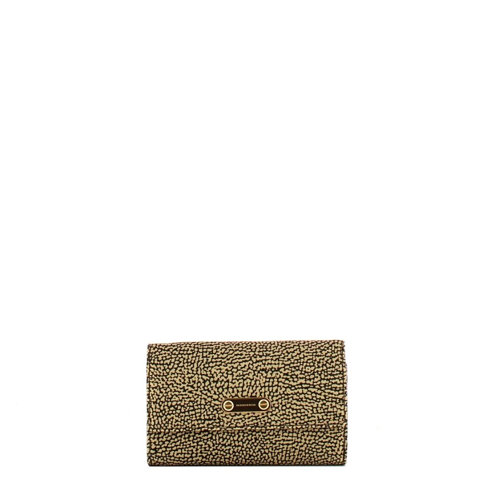 Borbonese Portafoglio Con Patta Medium Naturale 91020100X95306 186834
