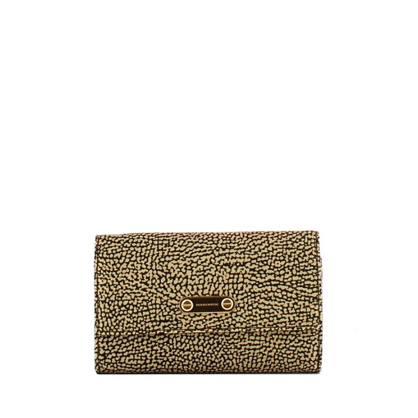 Borbonese Portafoglio Con Patta Medium Naturale 91020100X95306 187015