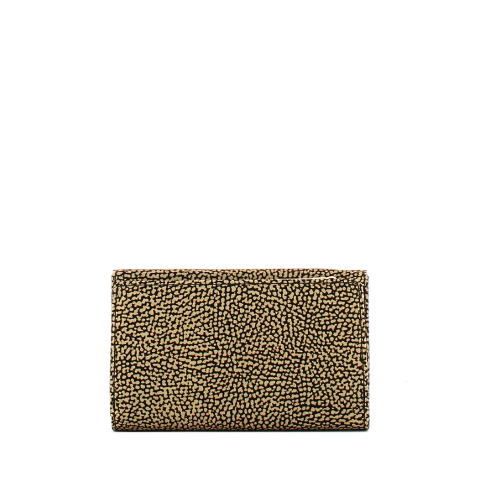 Borbonese B'Wallet Medium With Flap' Natural 91020100X95306 187016