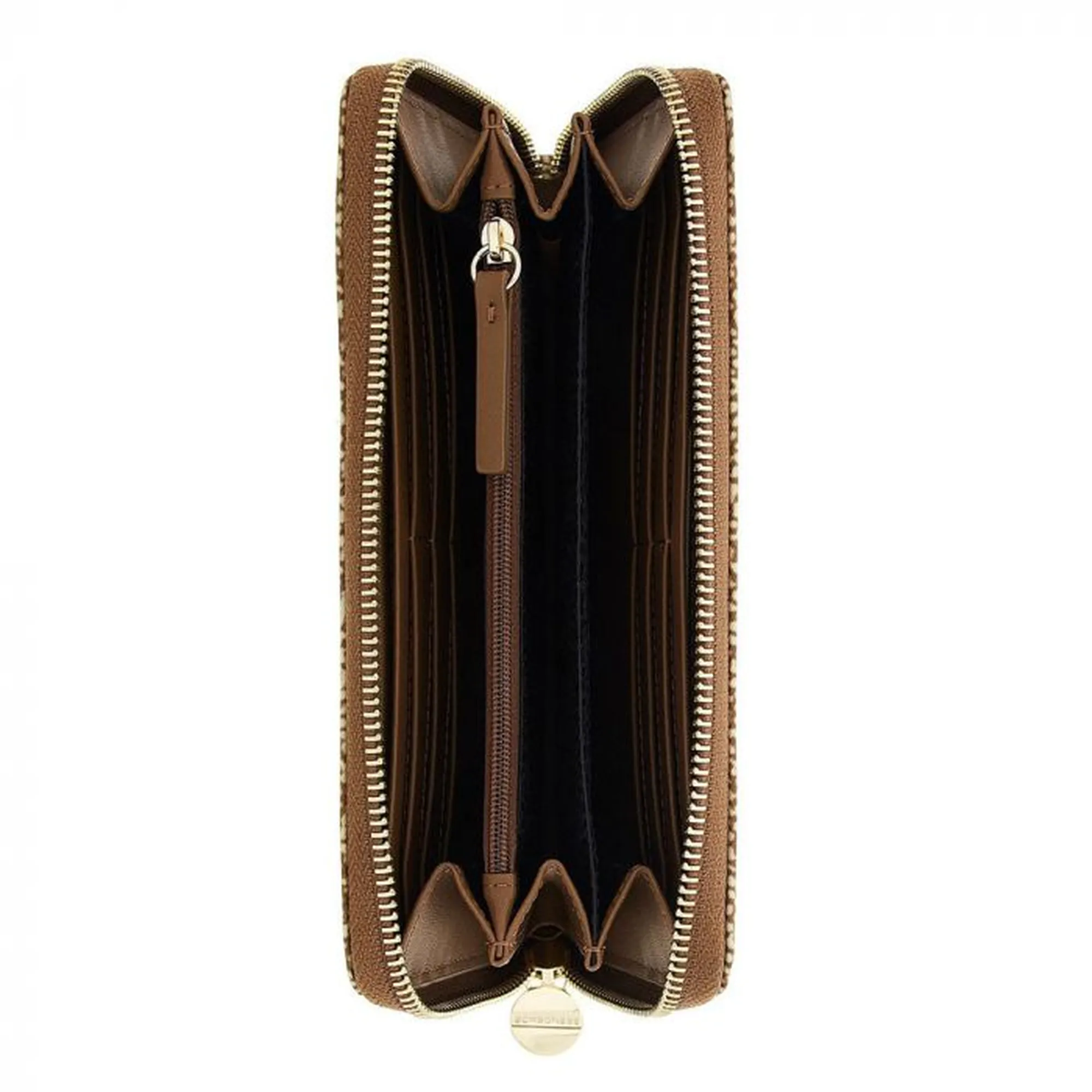 Borbonese B'Large Wallet' Beige/Brown 930155I15994 81540