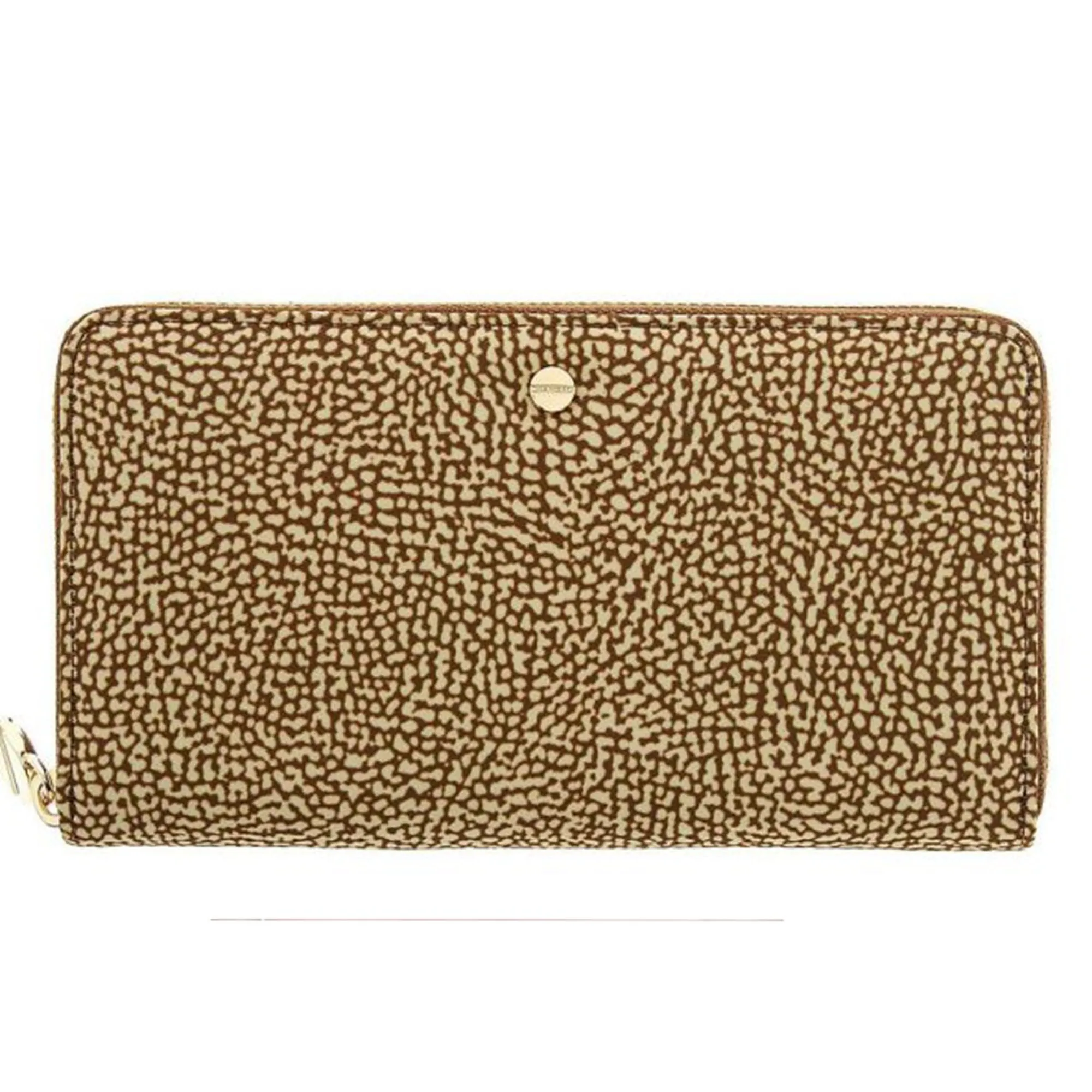 Borbonese B'Large Wallet' Beige/Brown 930155I15994 85041