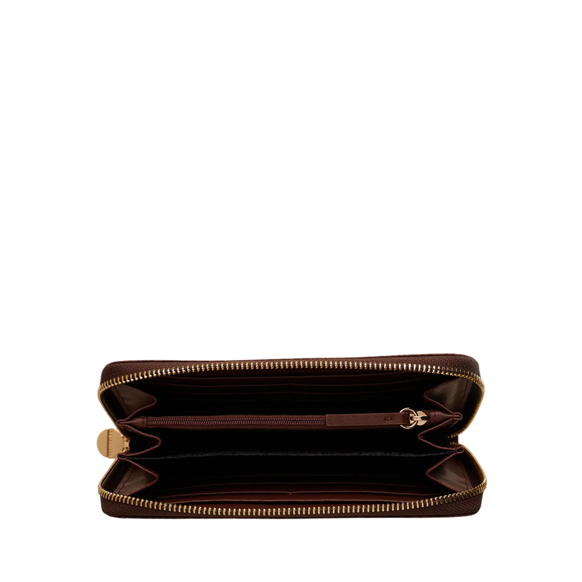 Borbonese Portafoglio Large Zip Around Nocciola 930155I15038 154142