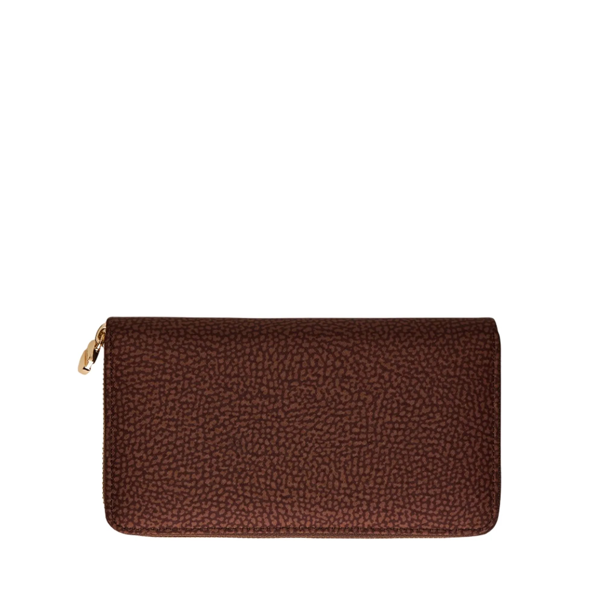 Borbonese Portafoglio Large Zip Around Nocciola 930155I15038 154143