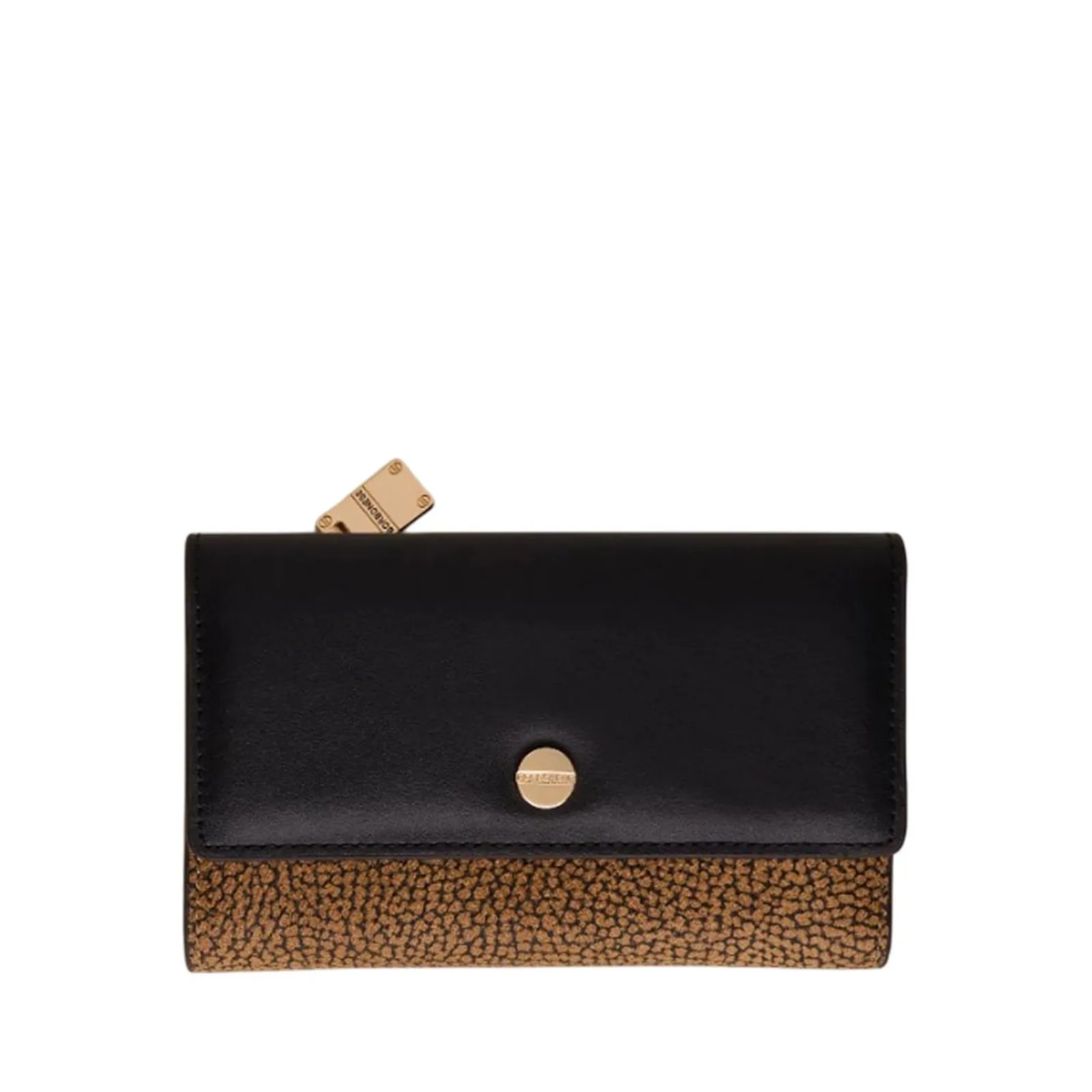 Borbonese Portafoglio Medium Naturale/Nero 91020036220311 162604