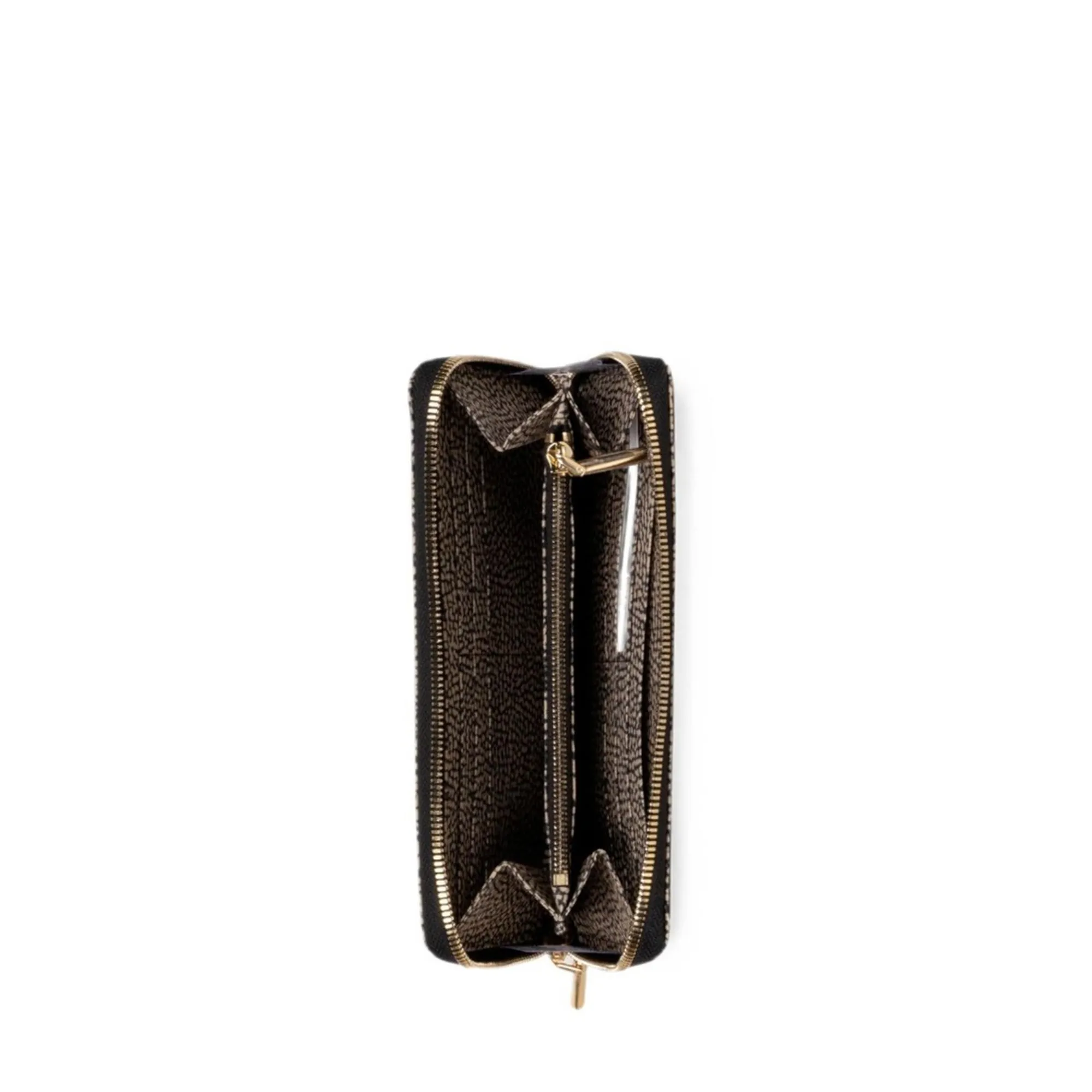 Borbonese B'Large Zip Around Wallet' Natural 91020080X95306 187032