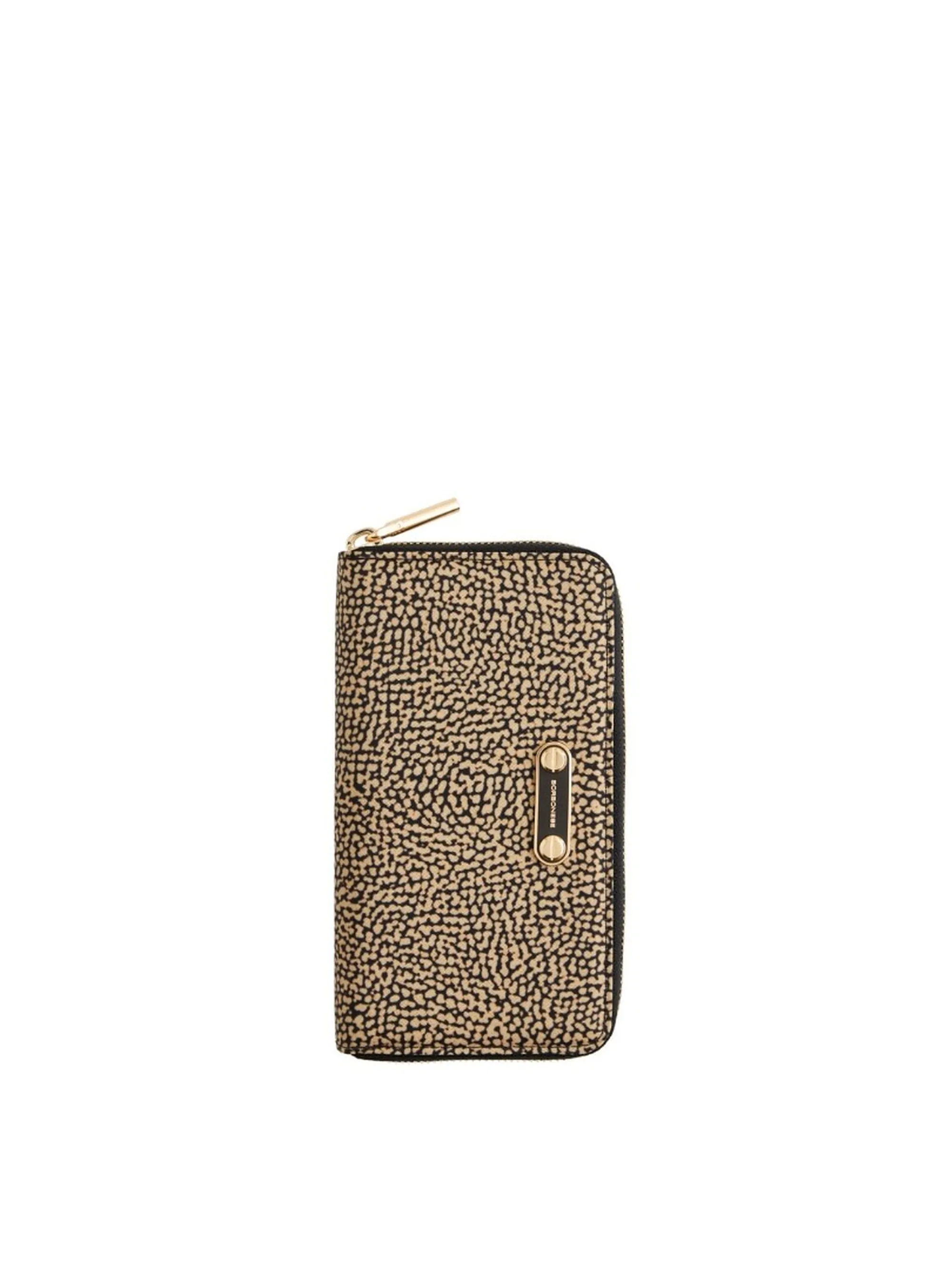 Borbonese B'Zip Around Medium Wallet' Natural 91020091X95306 186826