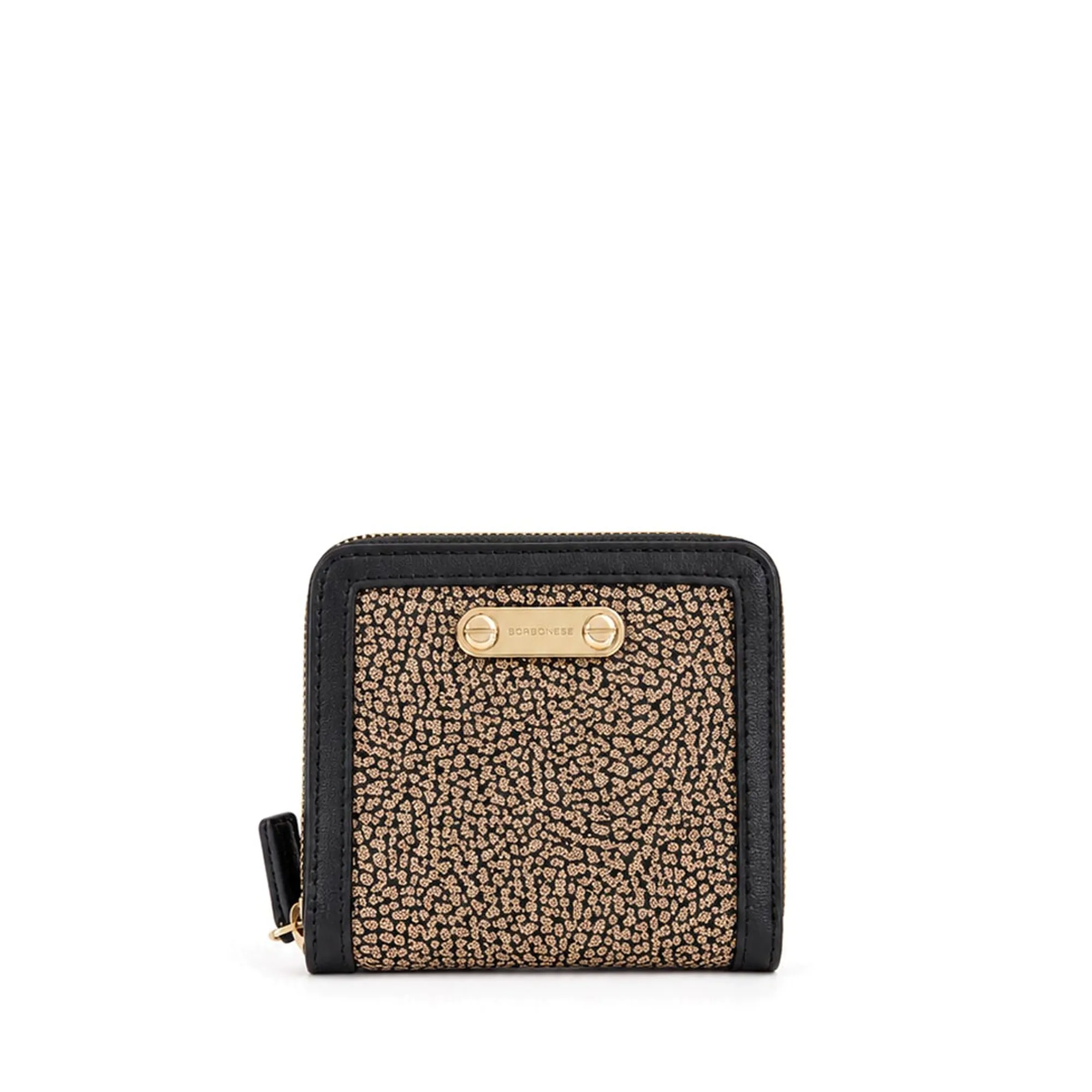 Borbonese B'Zip Around Small Wallet' Natural 910200820098306 188996