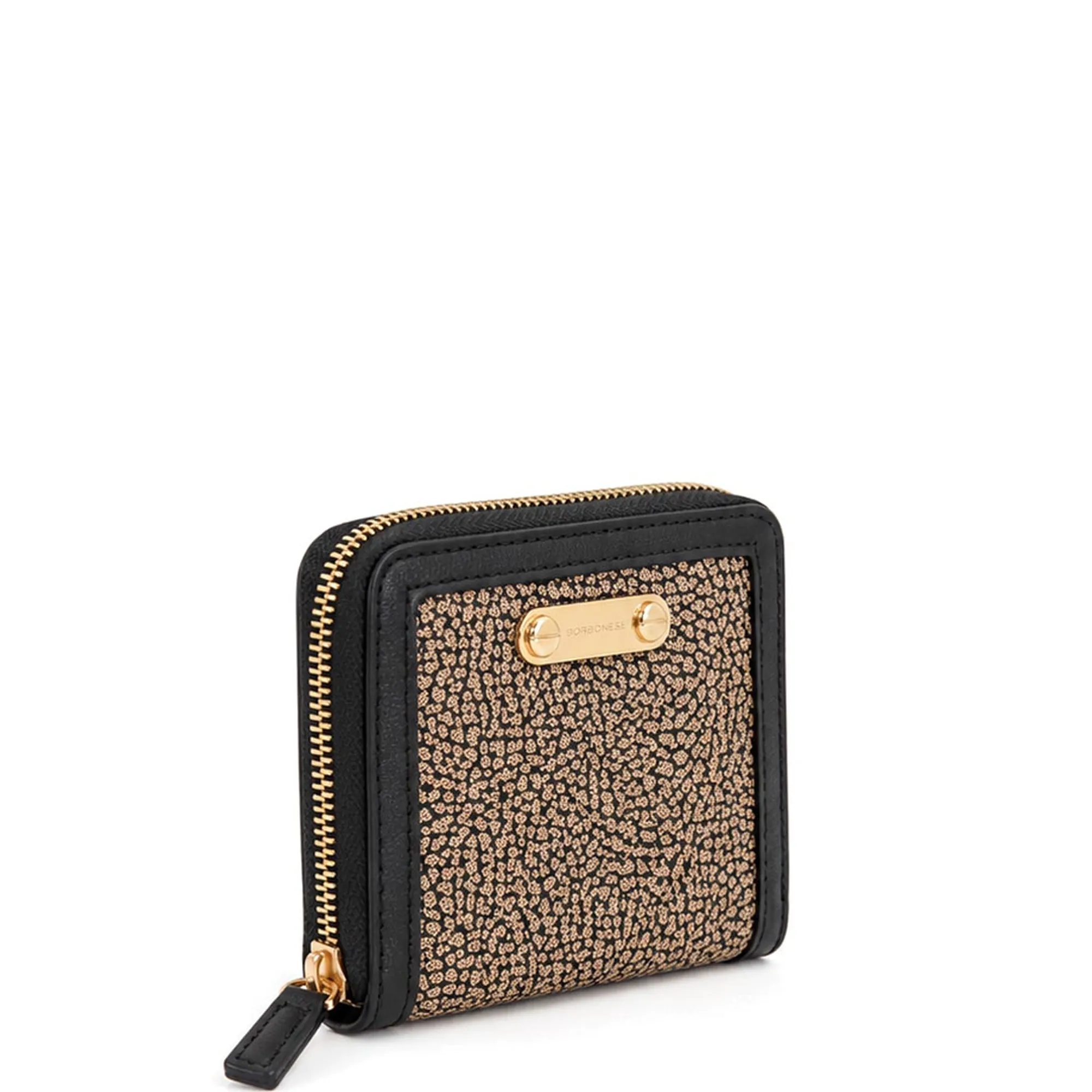 Borbonese B'Zip Around Small Wallet' Natural 910200820098306 188998