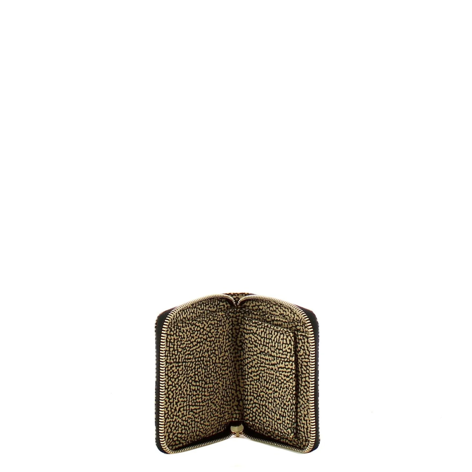 Borbonese B'Zip Around Small Wallet' Natural 91020092X95306 186823