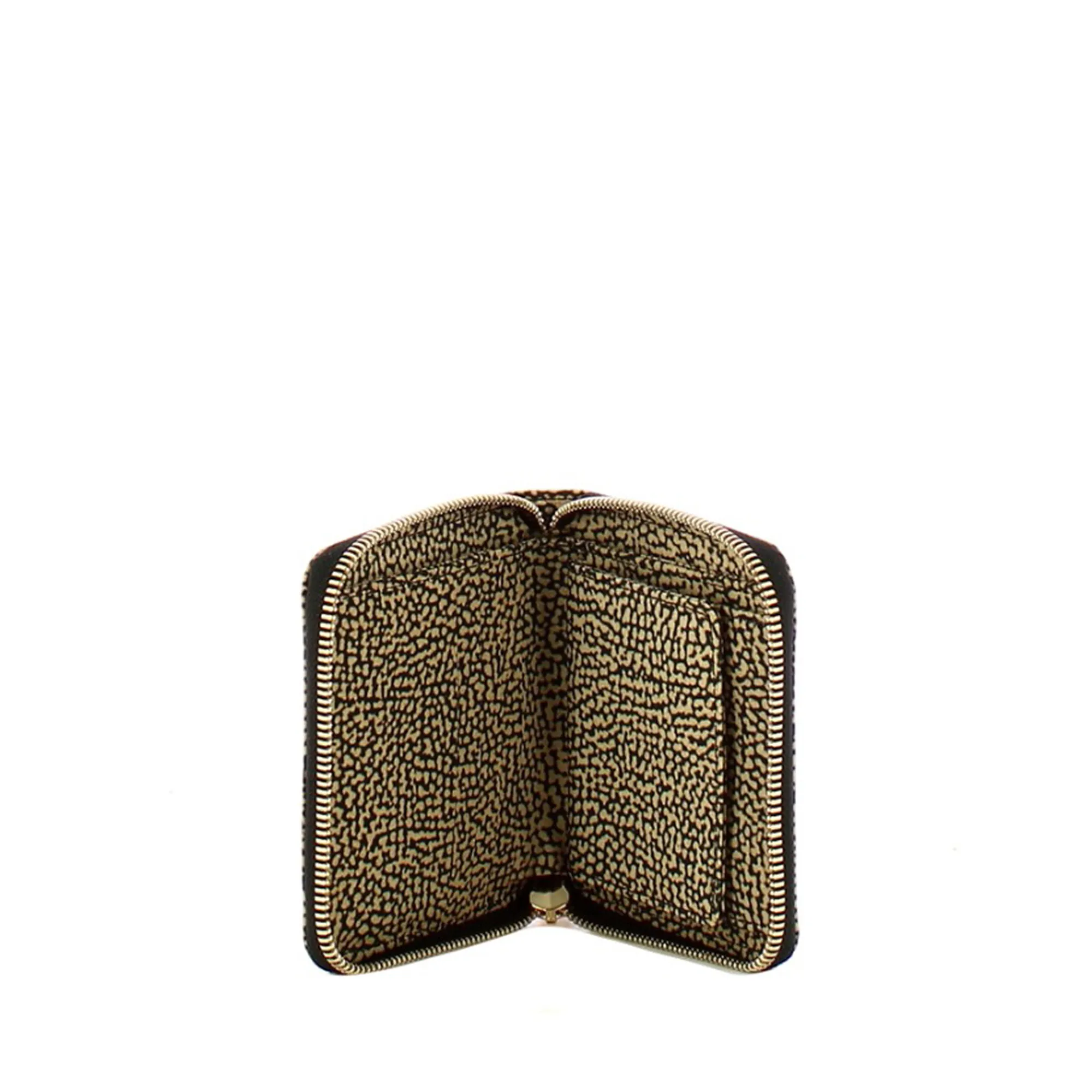Borbonese B'Zip Around Small Wallet' Natural 91020092X95306 187020