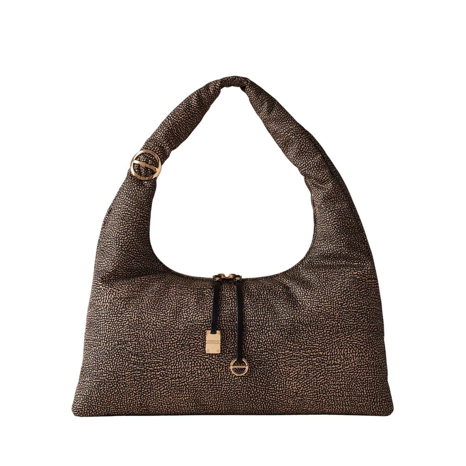 Borbonese Twinnie Borsa Hobo Large Naturale 91010125X95X11 154179