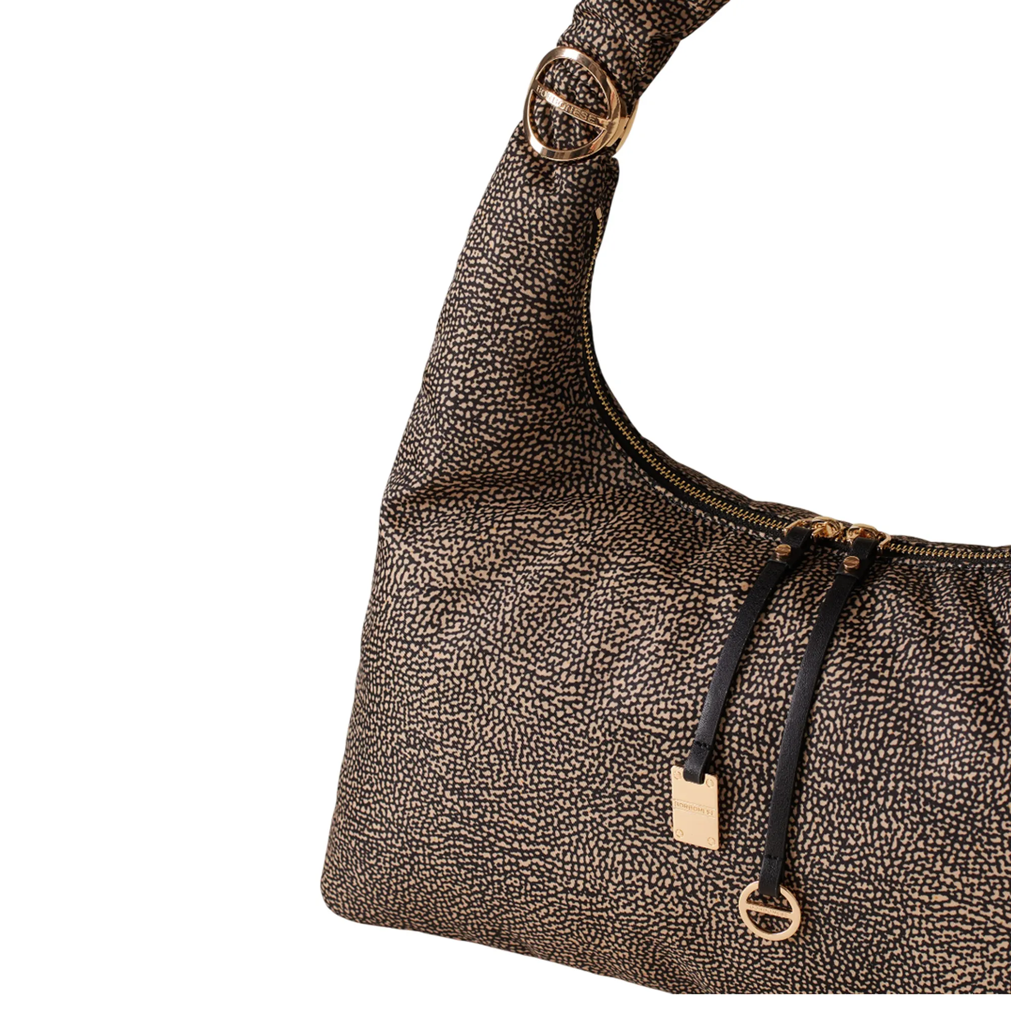 Borbonese B'Twinnie Hobo Bag Large' Natural 91010125X95X11 154180