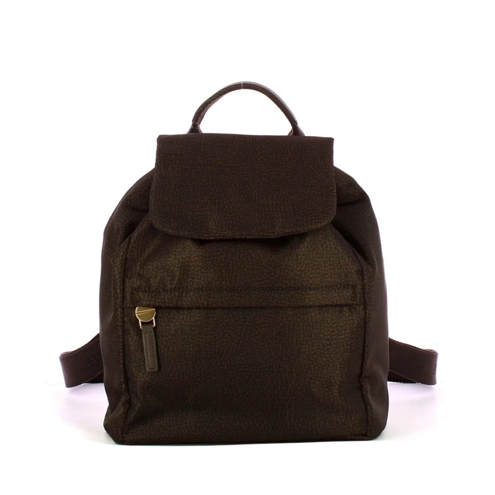 Borbonese Zaino B Club Medium Cioccolato 91010347X95219 187093