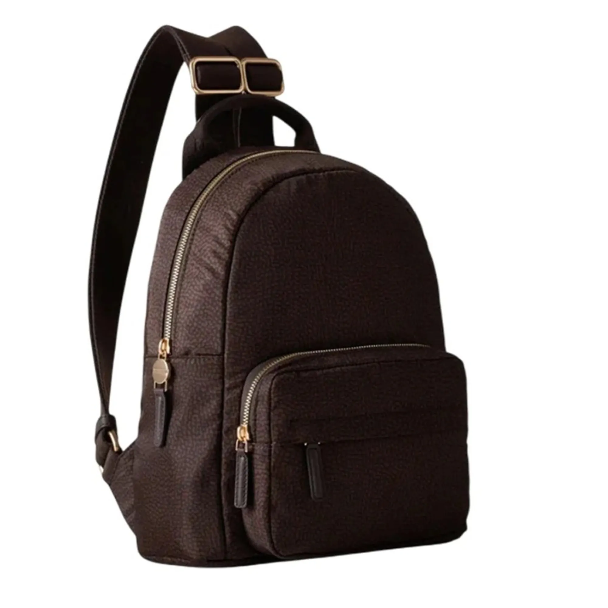 Borbonese B'B Club Medium Backpack' Chocolate 91010348X95219 187082