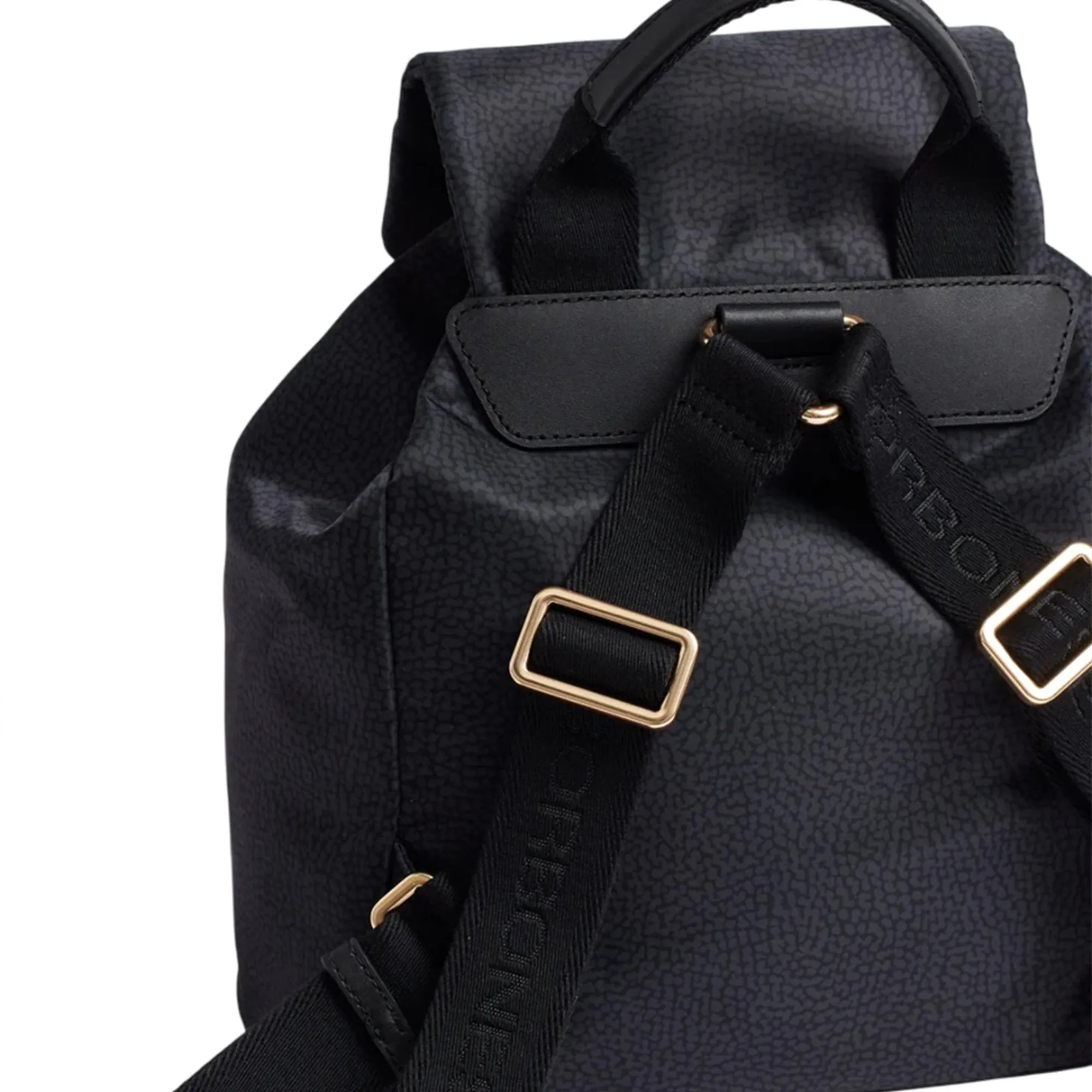 Borbonese B'B Club Medium Backpack' Black 91010347X95Y66 186556