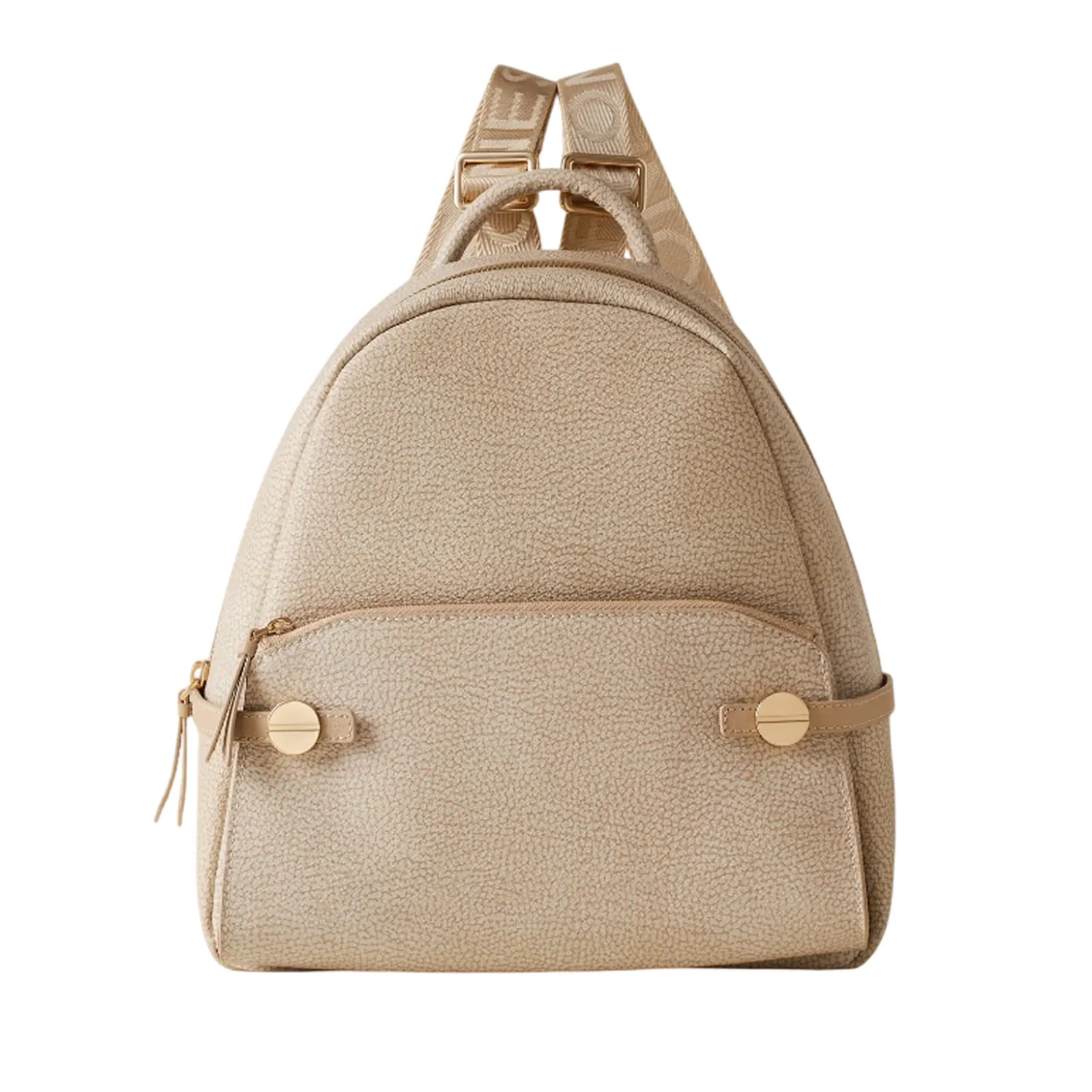 Borbonese Zaino Gemini Medium Sabbia 910102500193C75 170426