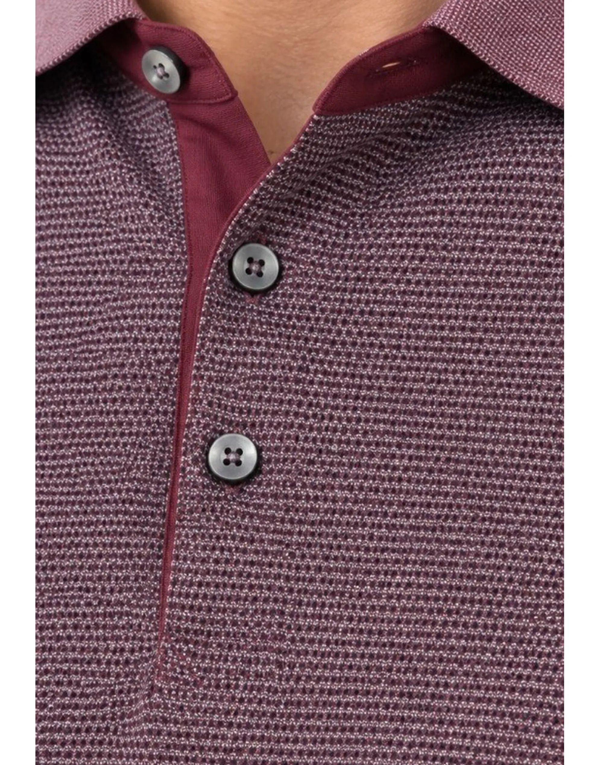 Bugatti B'Polo Shirt' Bordeaux 815035102 189997