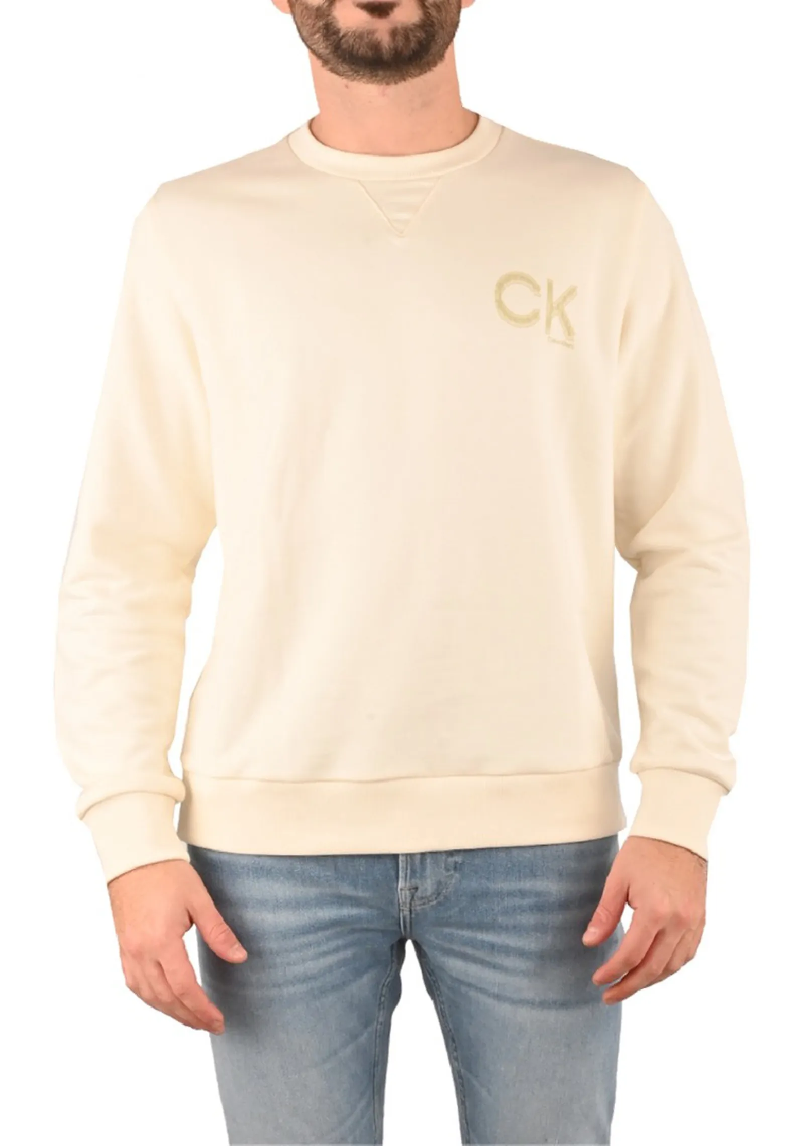 Calvin Klein Felpa Vanilla K10K110750 167004