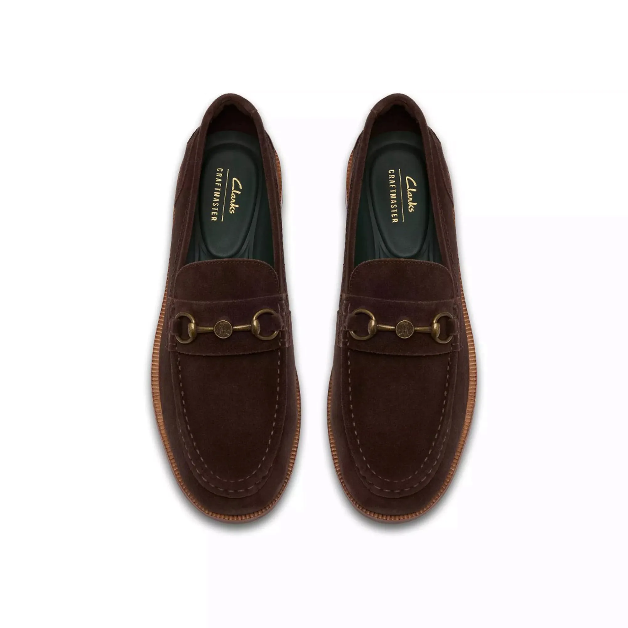 Clarks B'Mocassino Craft James Lt' Brown 26186184 180468