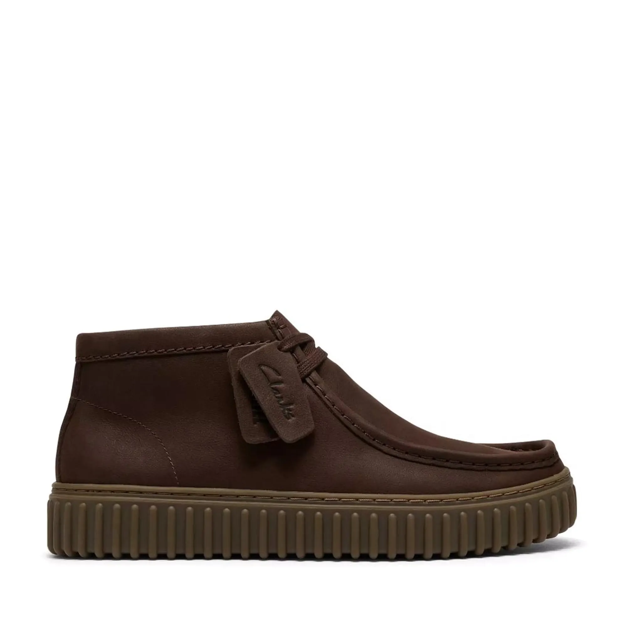 Clarks Polacchino Torhill Hi Marrone 26327242 198156