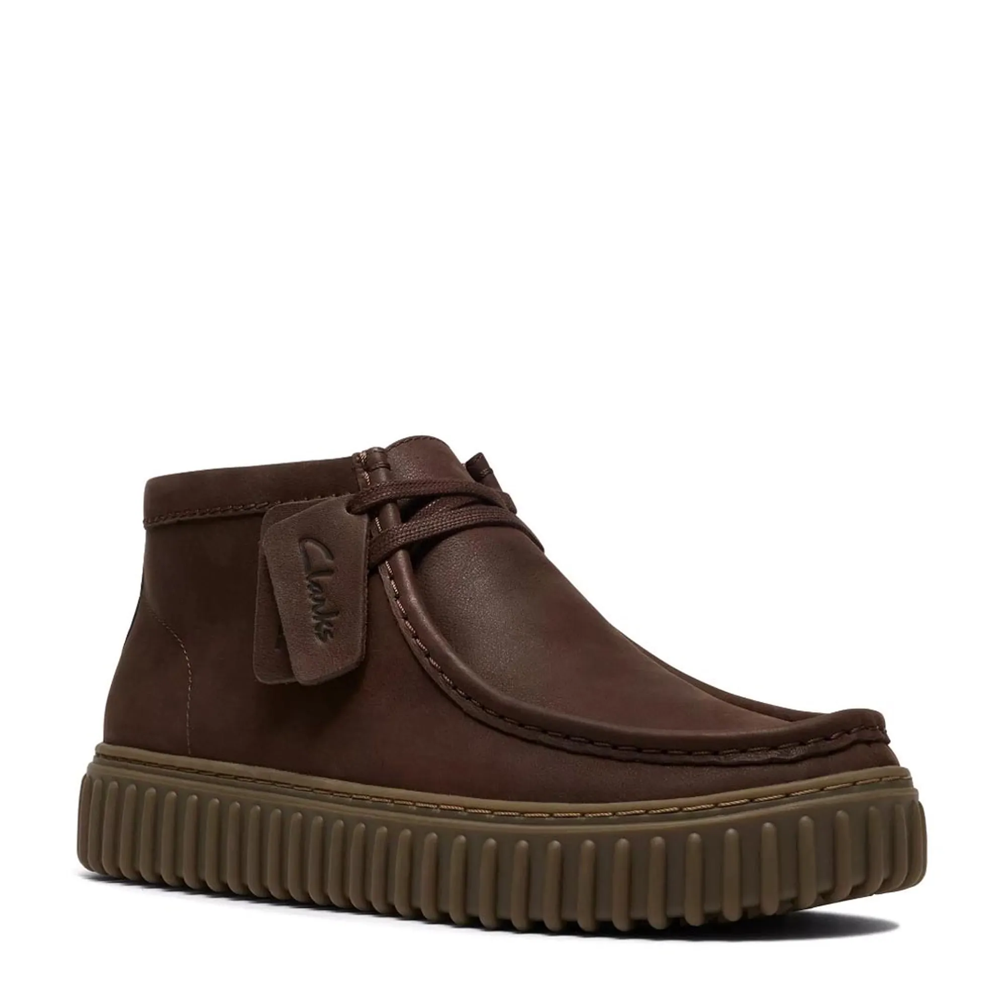 Clarks Polacchino Torhill Hi Marrone 26327242 198159