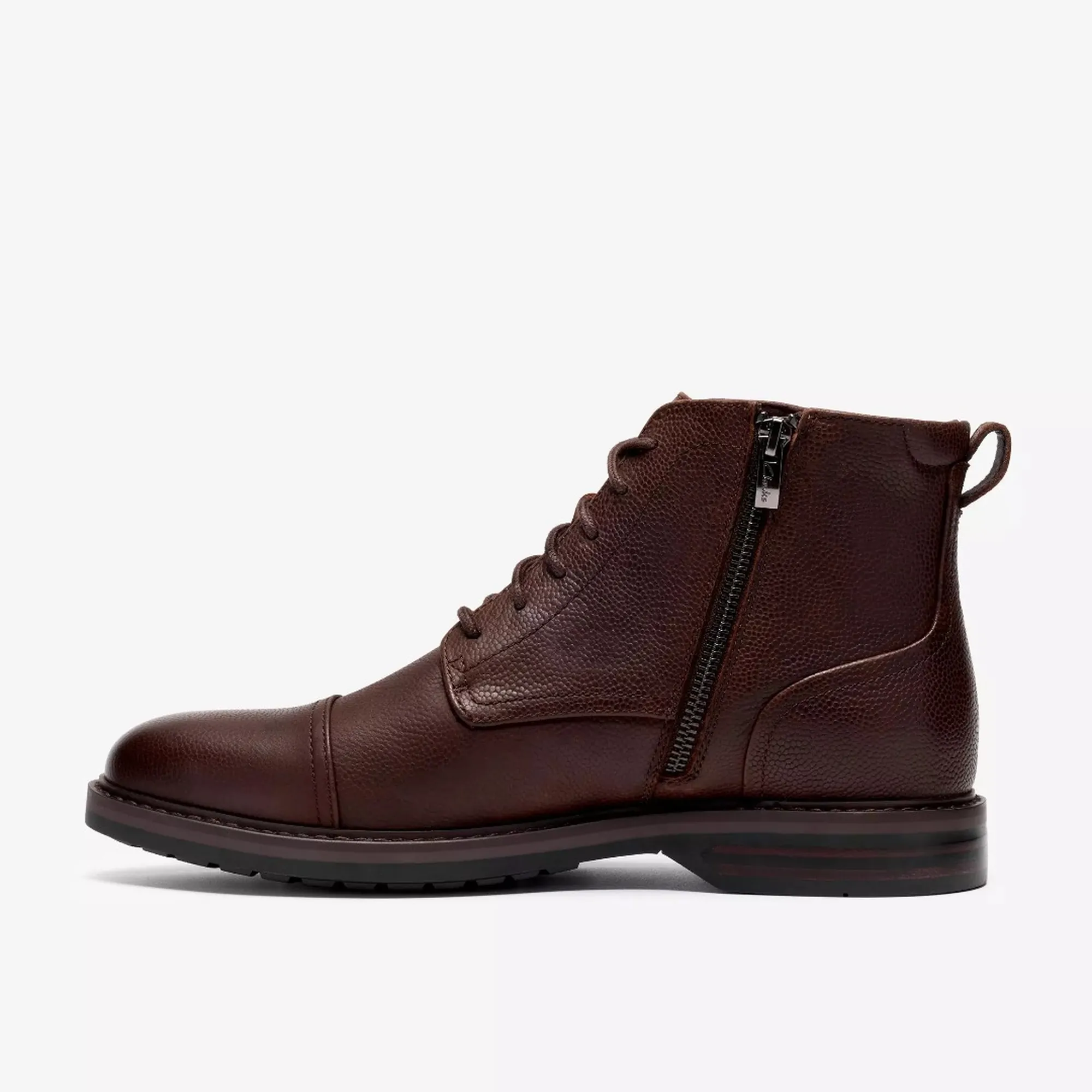Clarks Stivaletto Aldwin2 Cap Marrone 26320119 191488