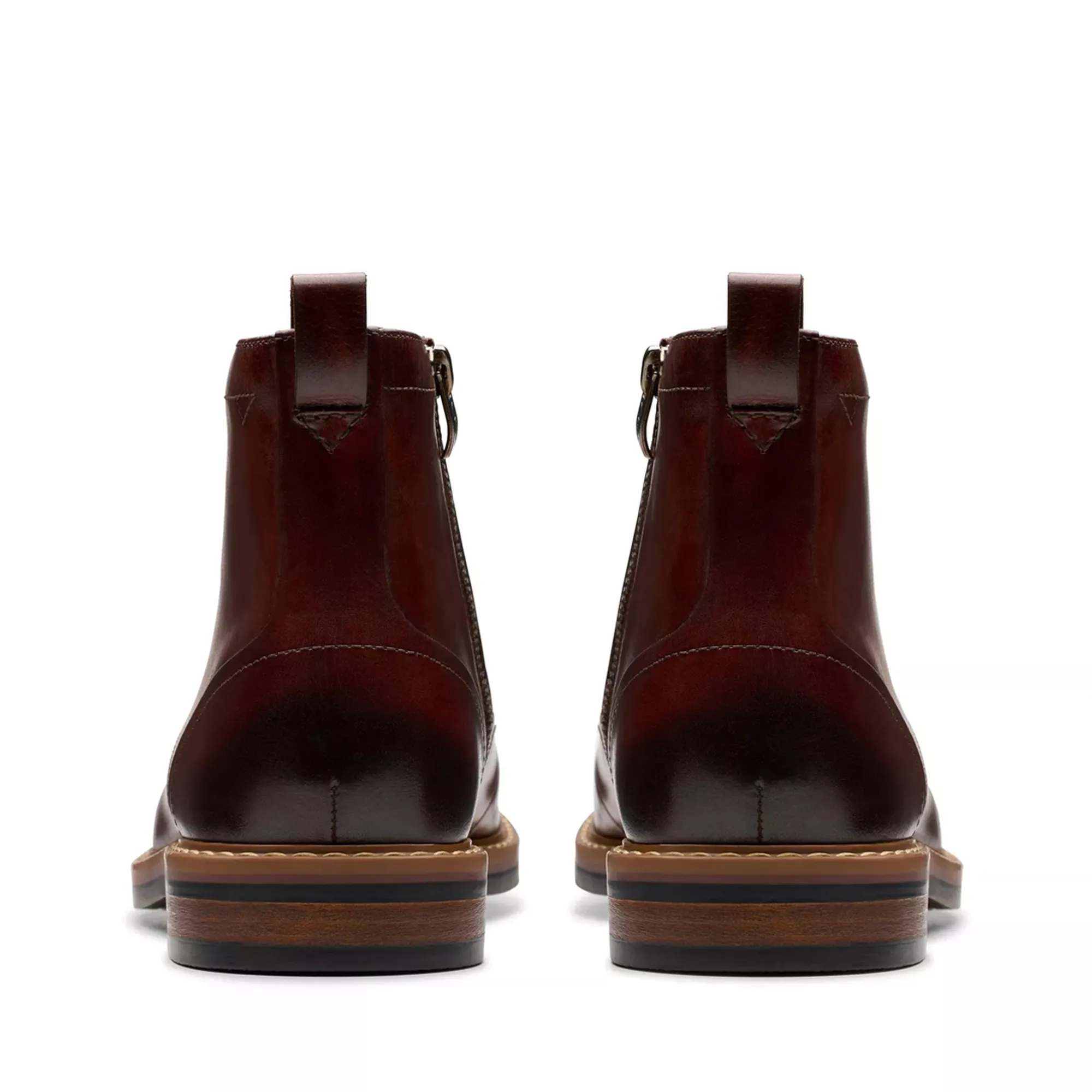 Clarks B'Aldwin Cap Boot' Leather 26179733 157790