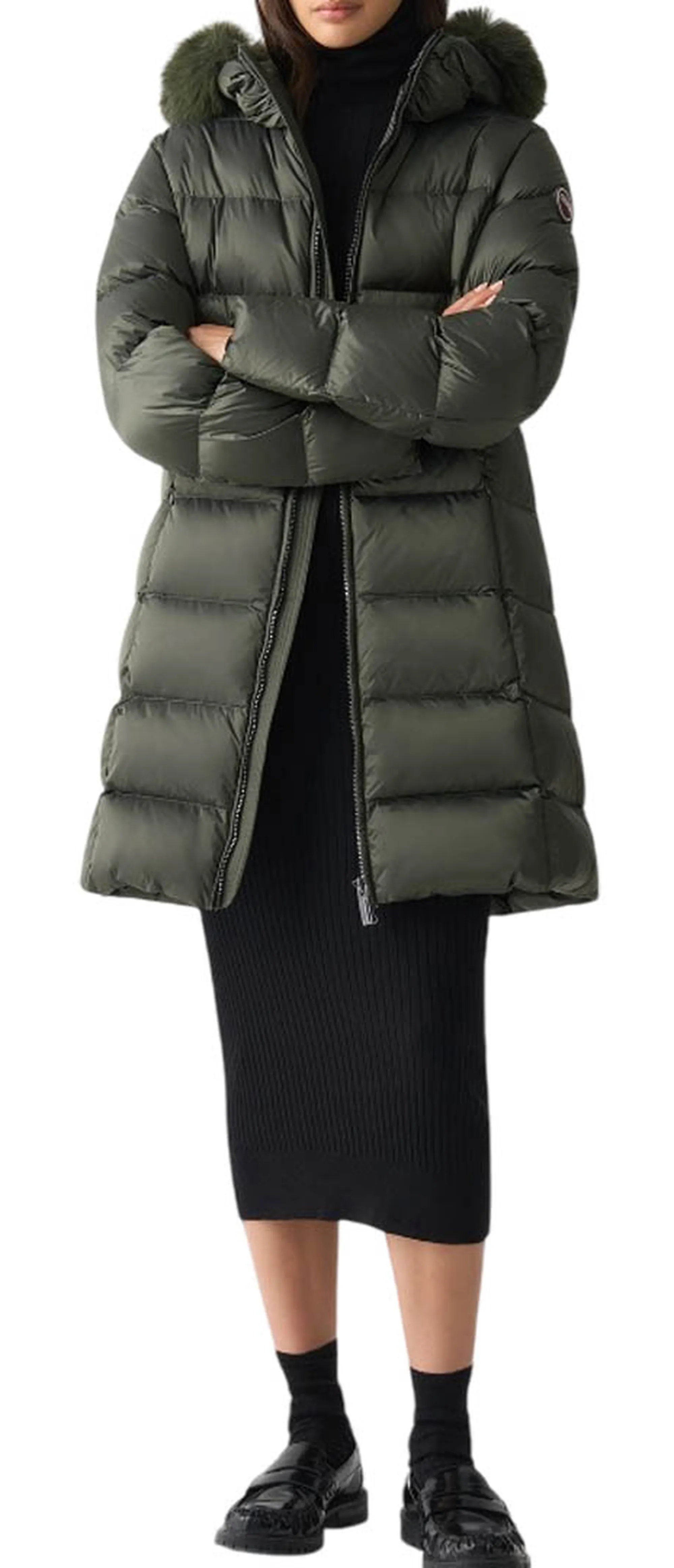 Colmar B'Down Filled Comforter ' Dark Green 2221E2Yo 160116