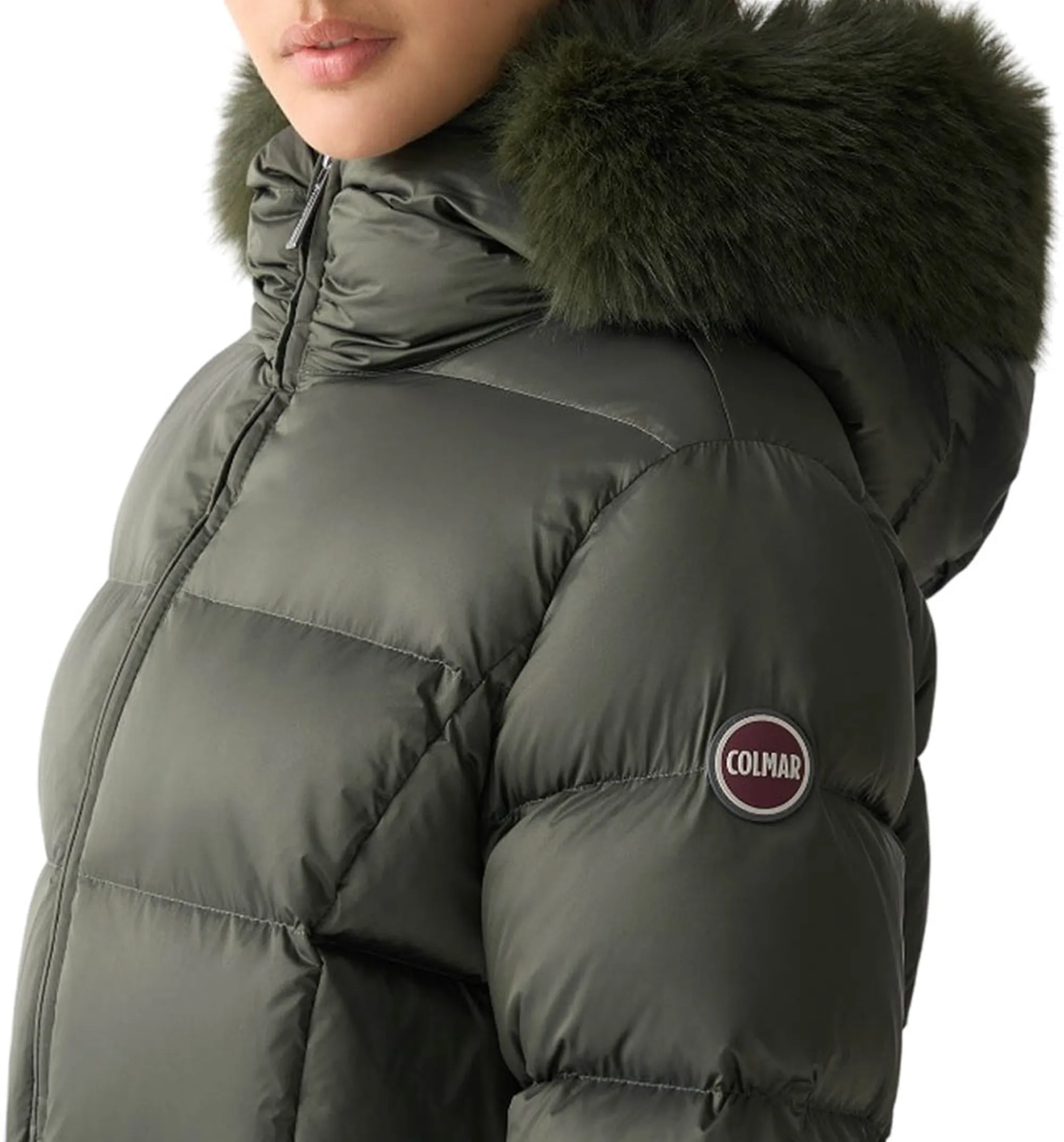 Colmar B'Down Filled Comforter ' Dark Green 2221E2Yo 160121