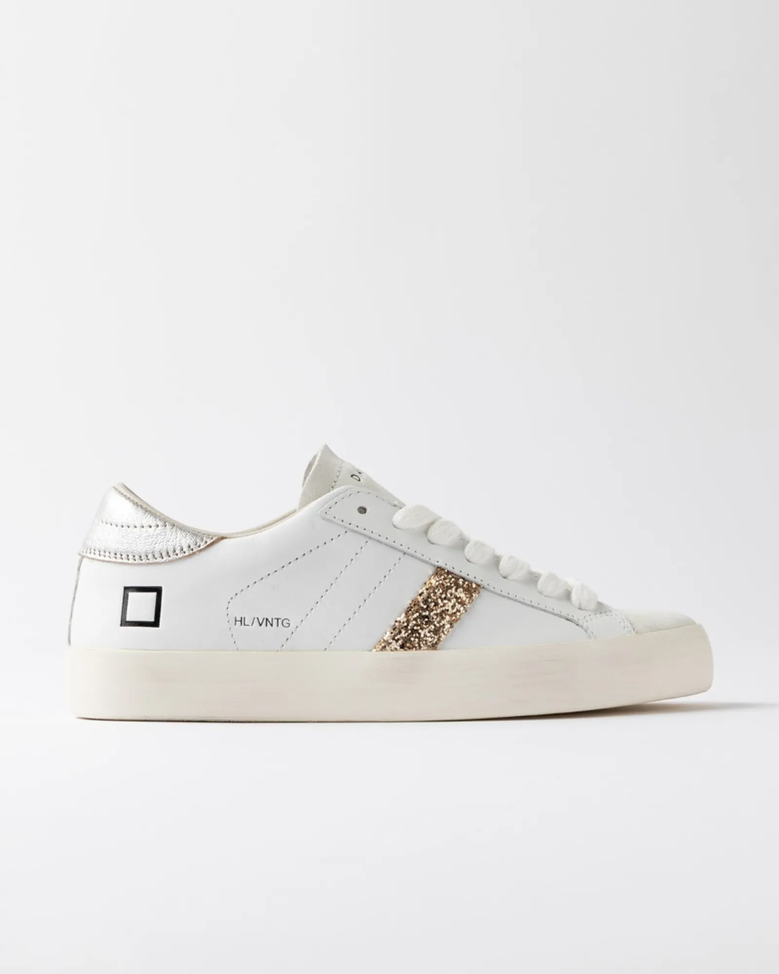 D.A.T.E. Sneakears Hill Low Vintage Bianco W451-Hl-Vn-Ws 186426