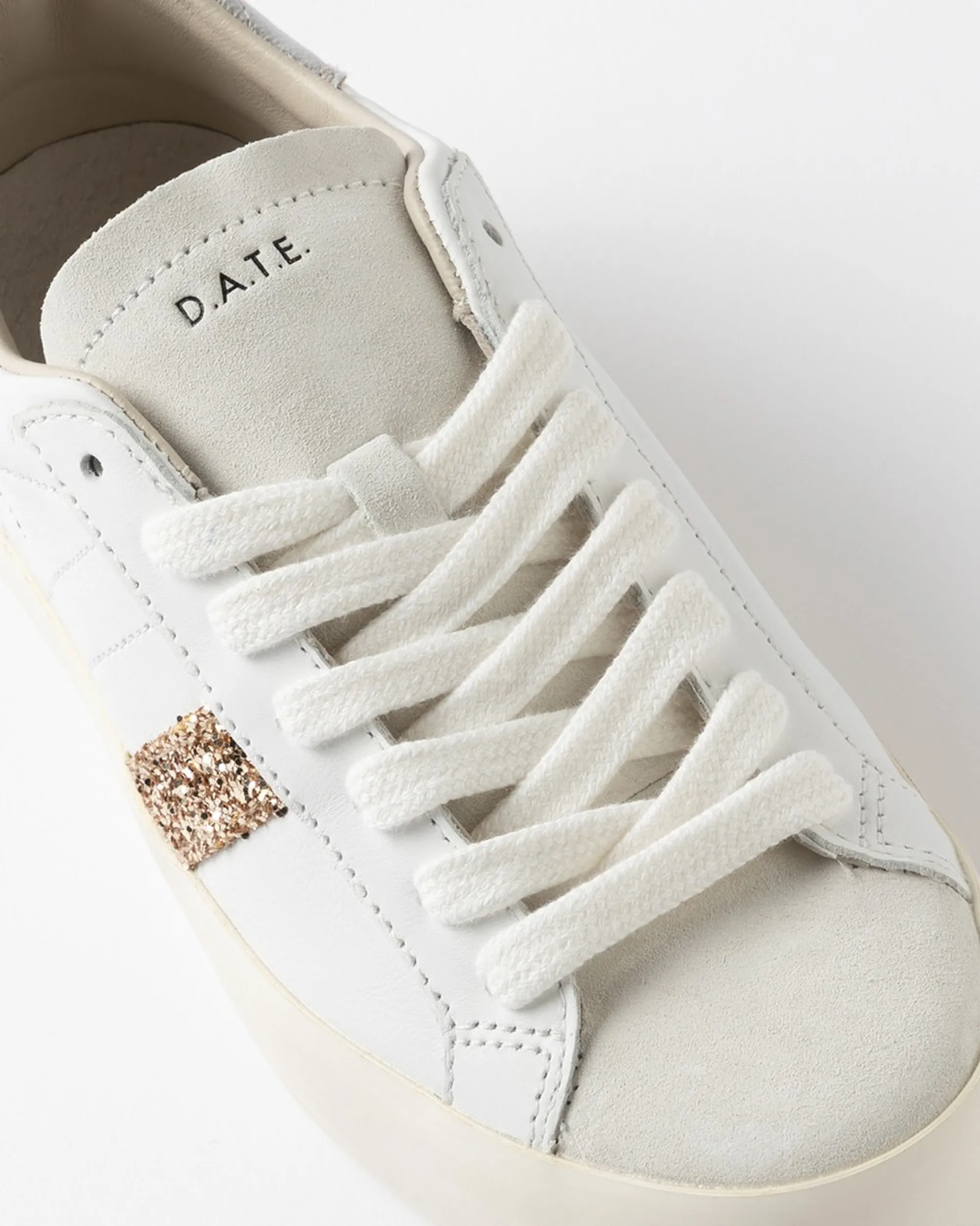 D.A.T.E. B'Hill Low Vintage Sneakears' White W451-Hl-Vn-Ws 186428