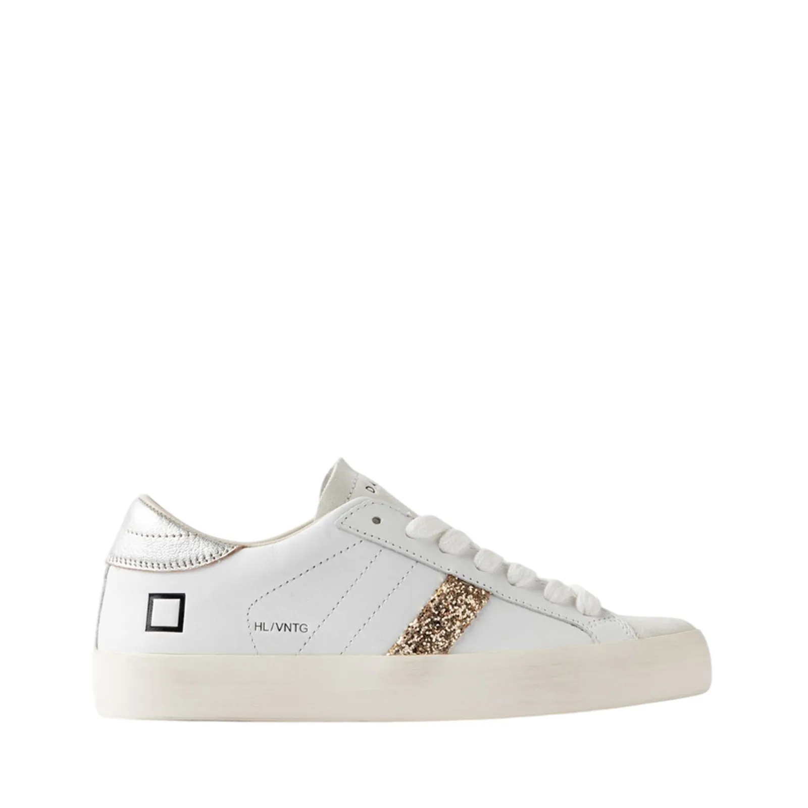 D.A.T.E. Sneakears Hill Low Vintage Bianco W451-Hl-Vn-Ws 187616