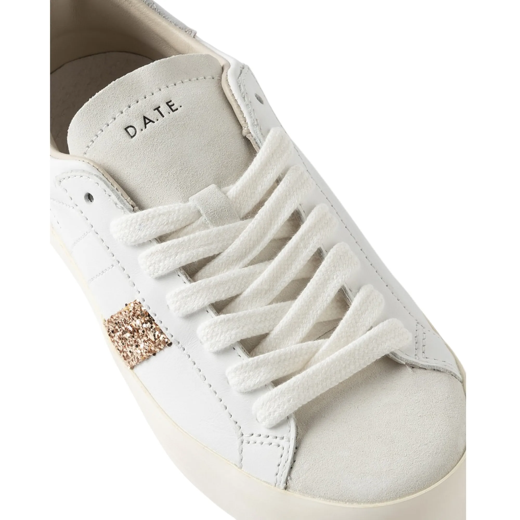 D.A.T.E. Sneakears Hill Low Vintage Bianco W451-Hl-Vn-Ws 187618