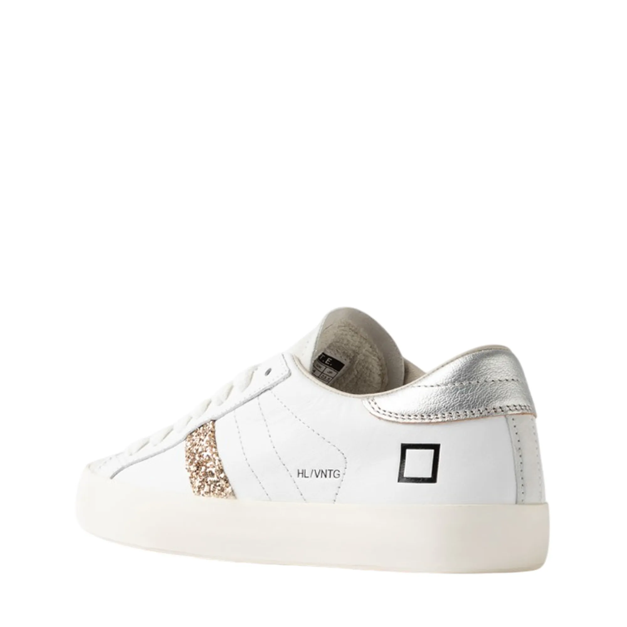 D.A.T.E. Sneakears Hill Low Vintage Bianco W451-Hl-Vn-Ws 187619