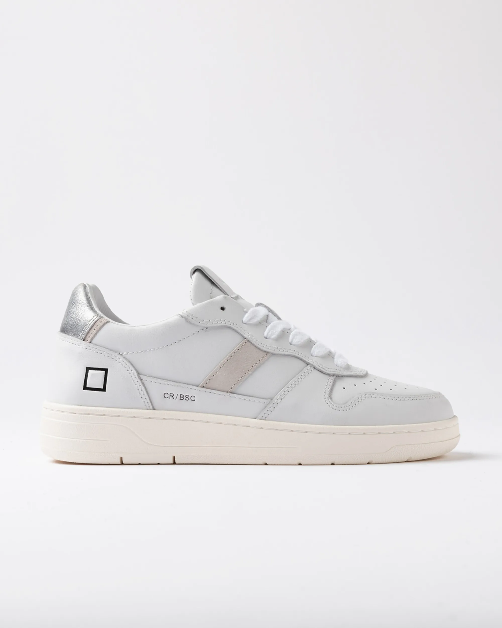 D.A.T.E. B'Sneakers Court 2.0' White W431-C2-Ba-Ws 157158