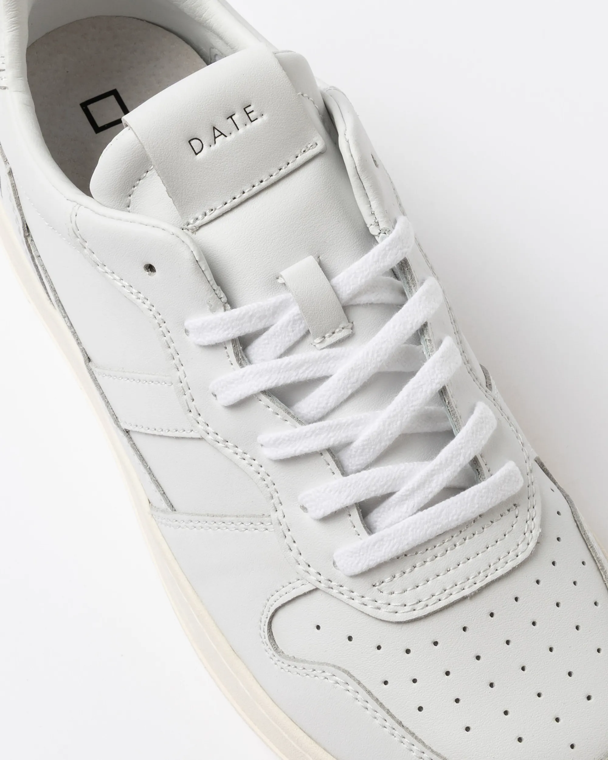 D.A.T.E. B'Sneakers Court 2.0 Basic' White M441-C2-Ba-Wh 170527