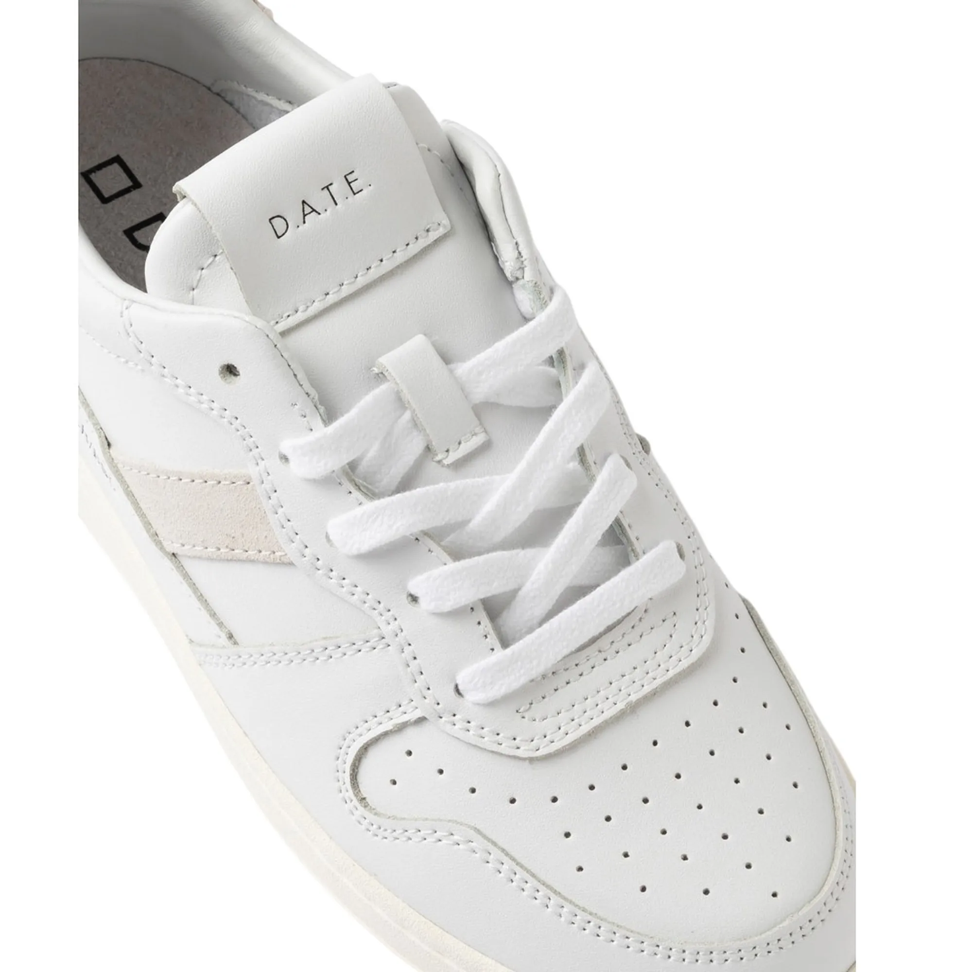 D.A.T.E Sneakers Court 2.0 Basic Bianco W451-C2-Ba-Ws 201722