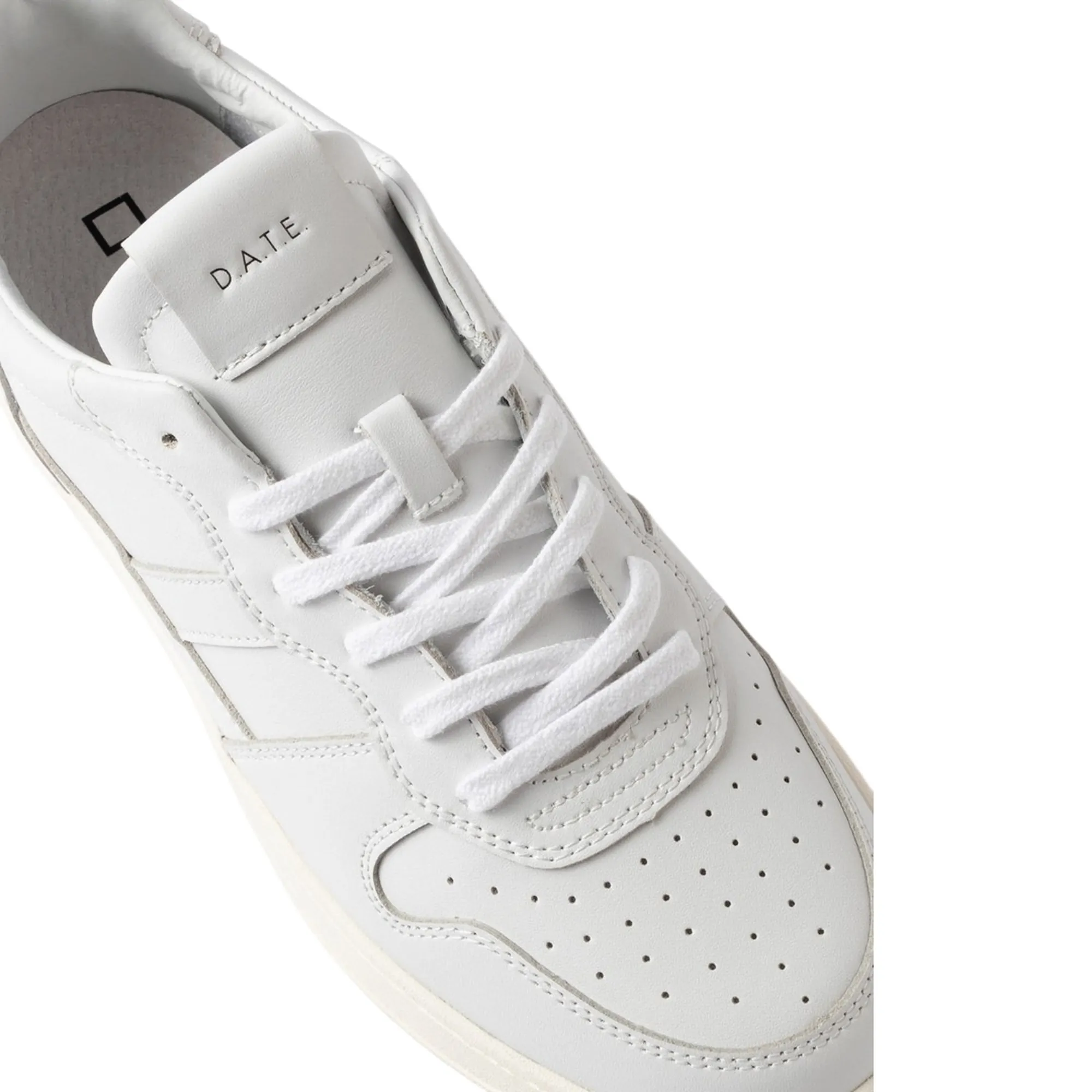 D.A.T.E. Sneakers Court 2.0 Basic Date Bianco M451-C2-Ba-Wh 184950